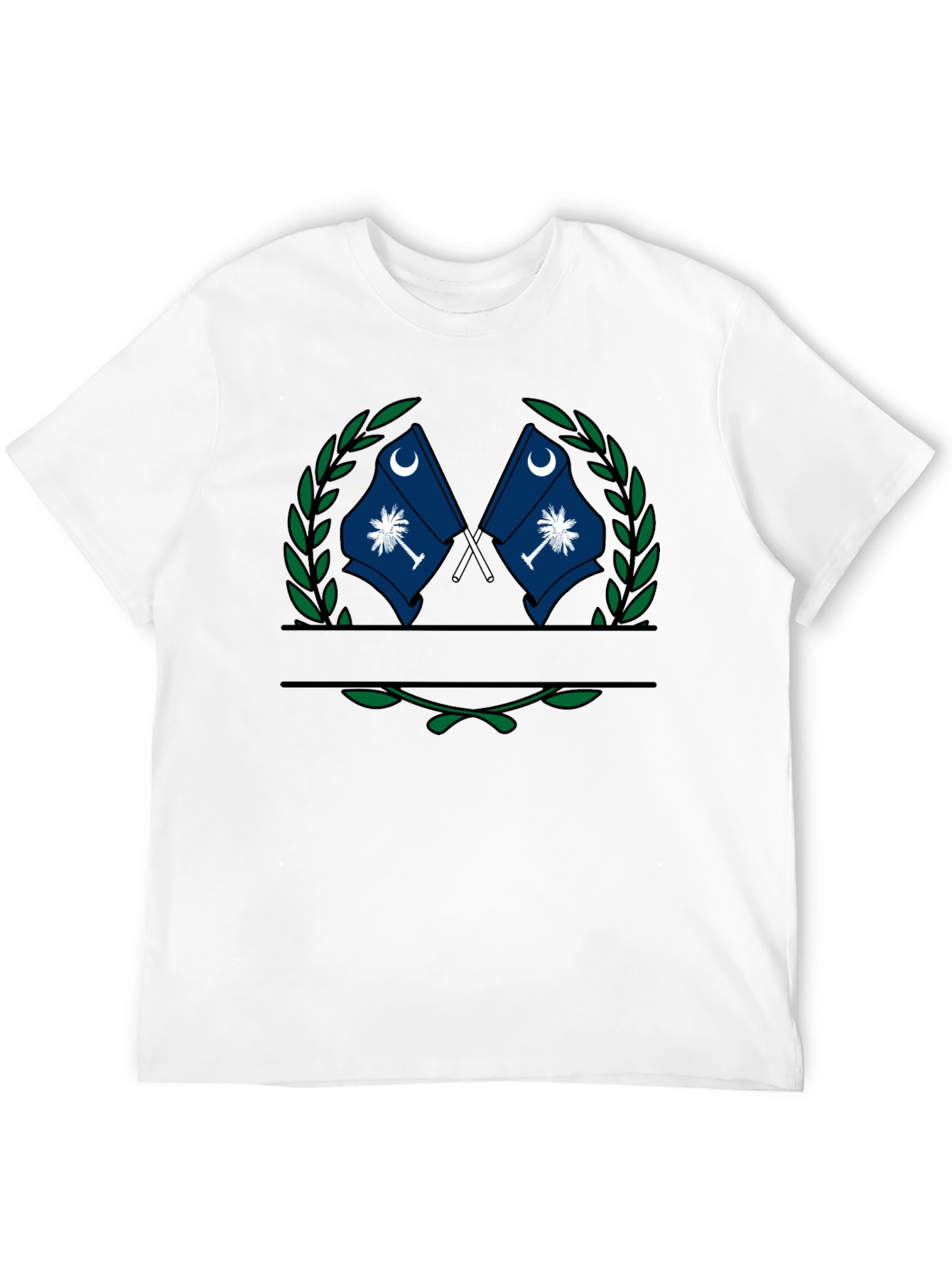 South Carolina Flag Graphic Tee