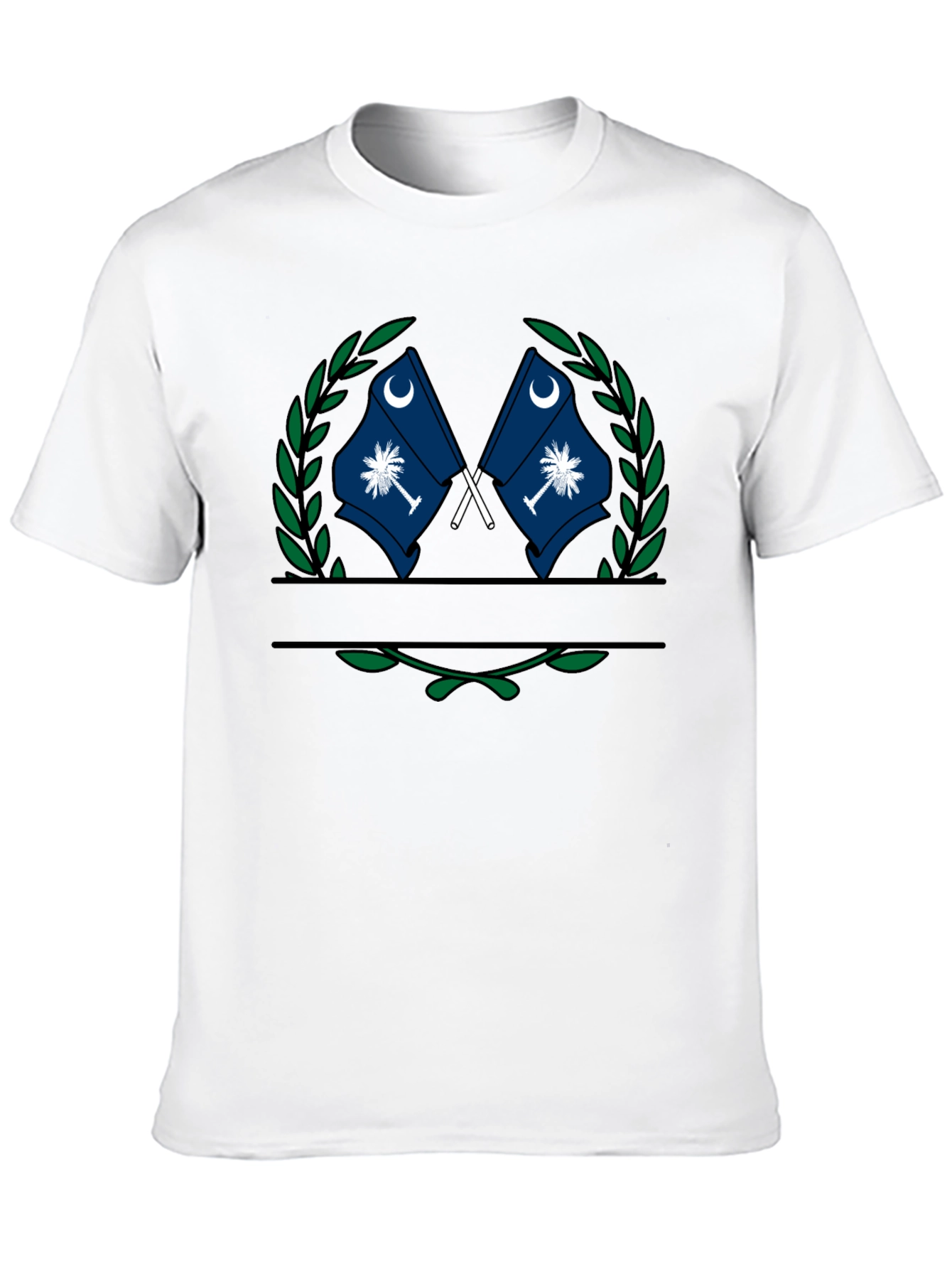 South Carolina Flag Graphic Tee
