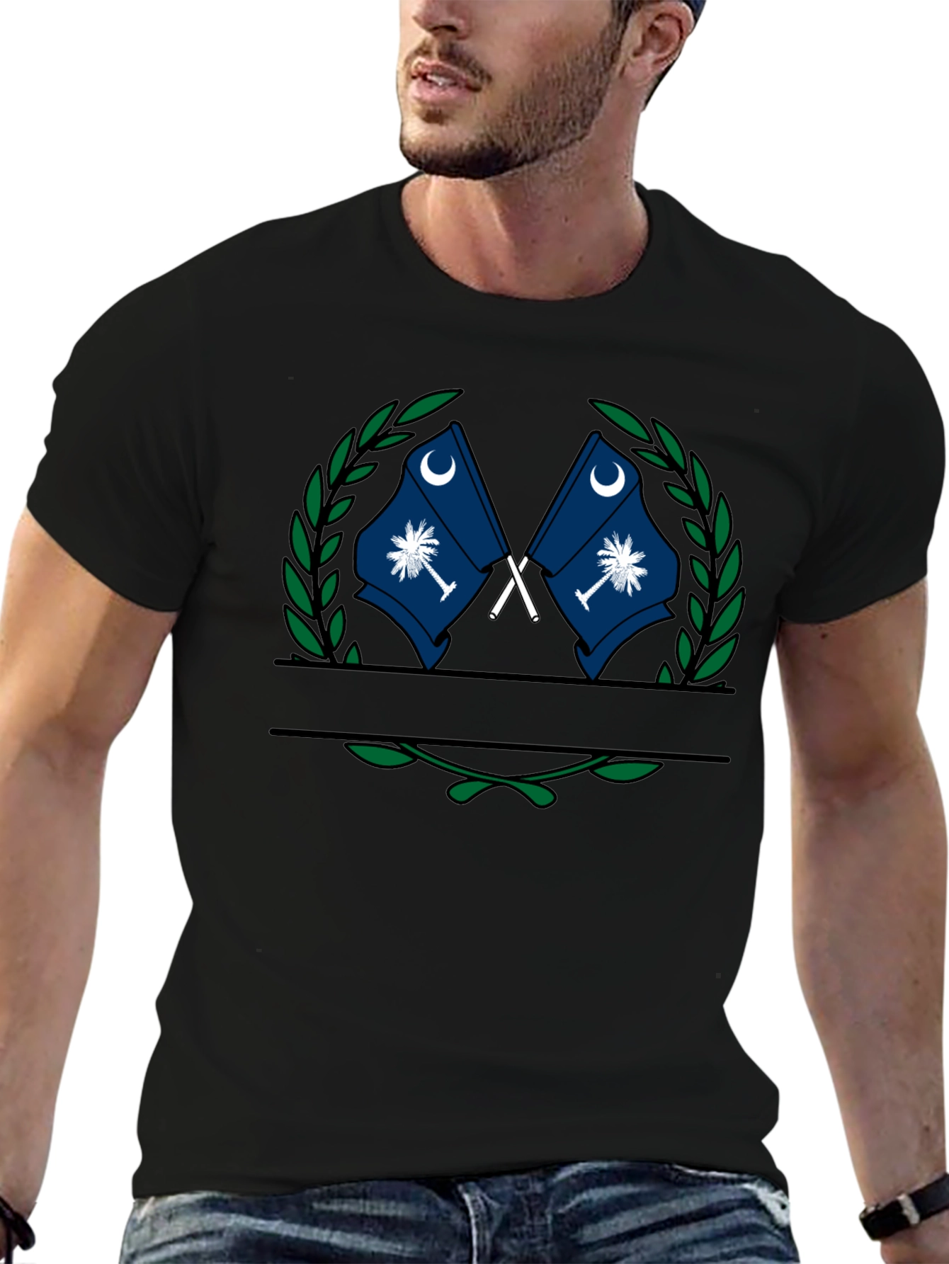 South Carolina Flag Graphic Tee
