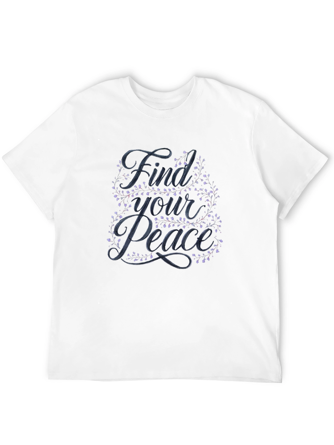 Find Your Peace Black Graphic Tee