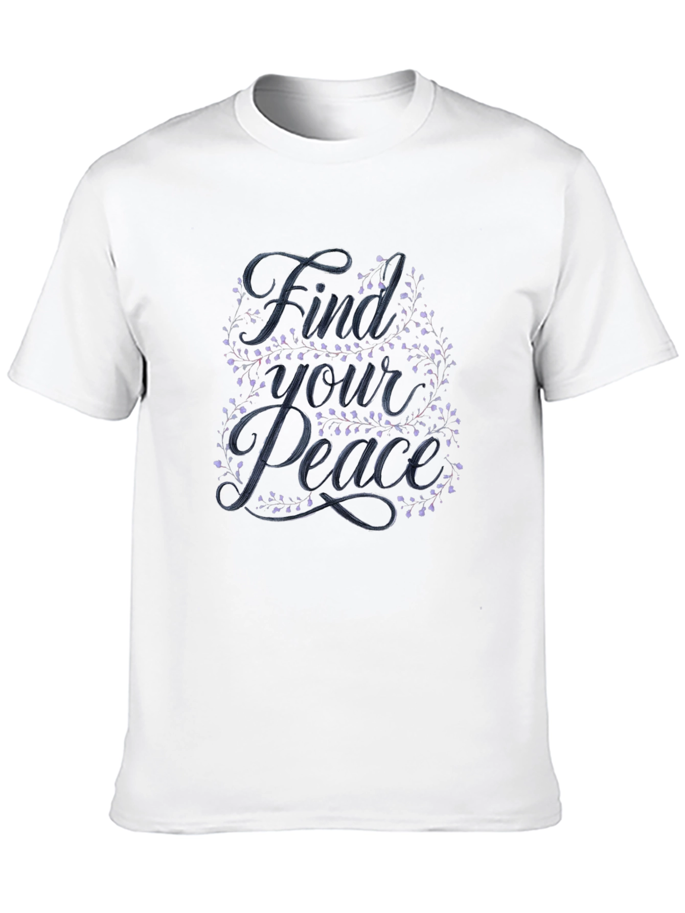 Find Your Peace Black Graphic Tee