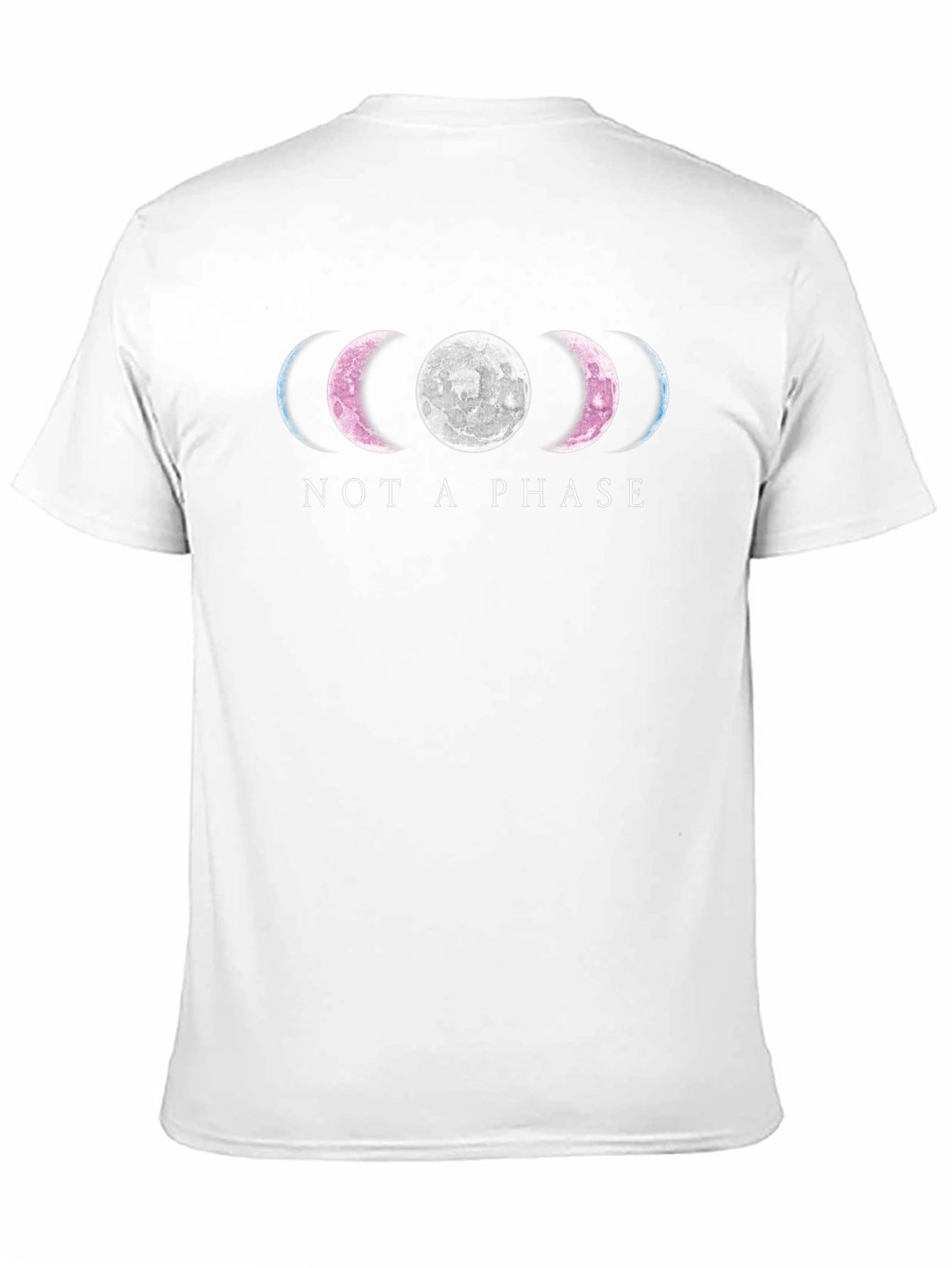Not a Phase Moon Phases Black T-Shirt