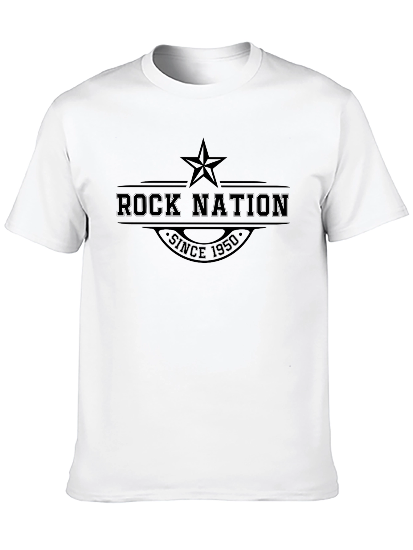 Rock Nation Since 1950 Black T-Shirt