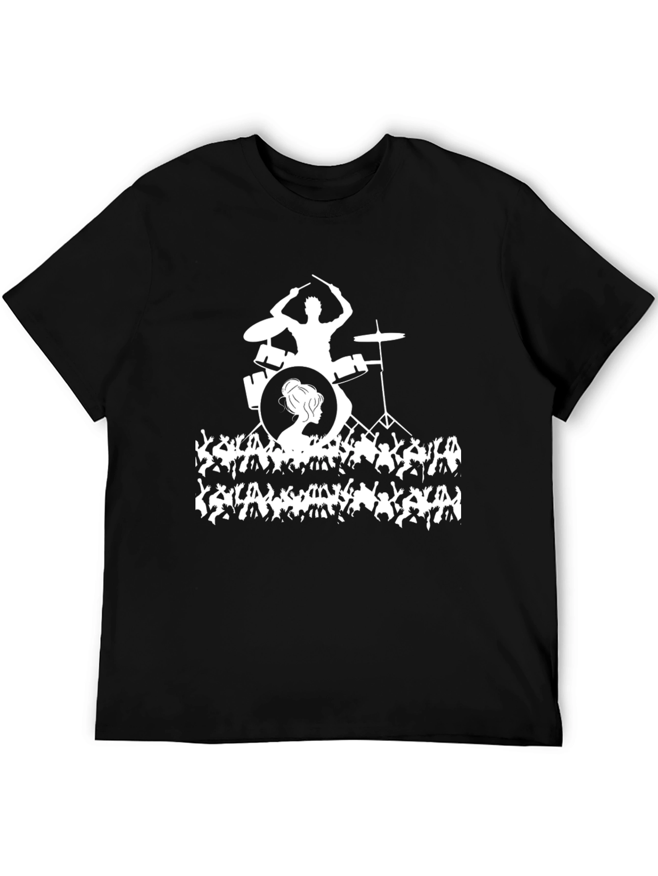 Drummer T-Shirt - Music Fan Tee