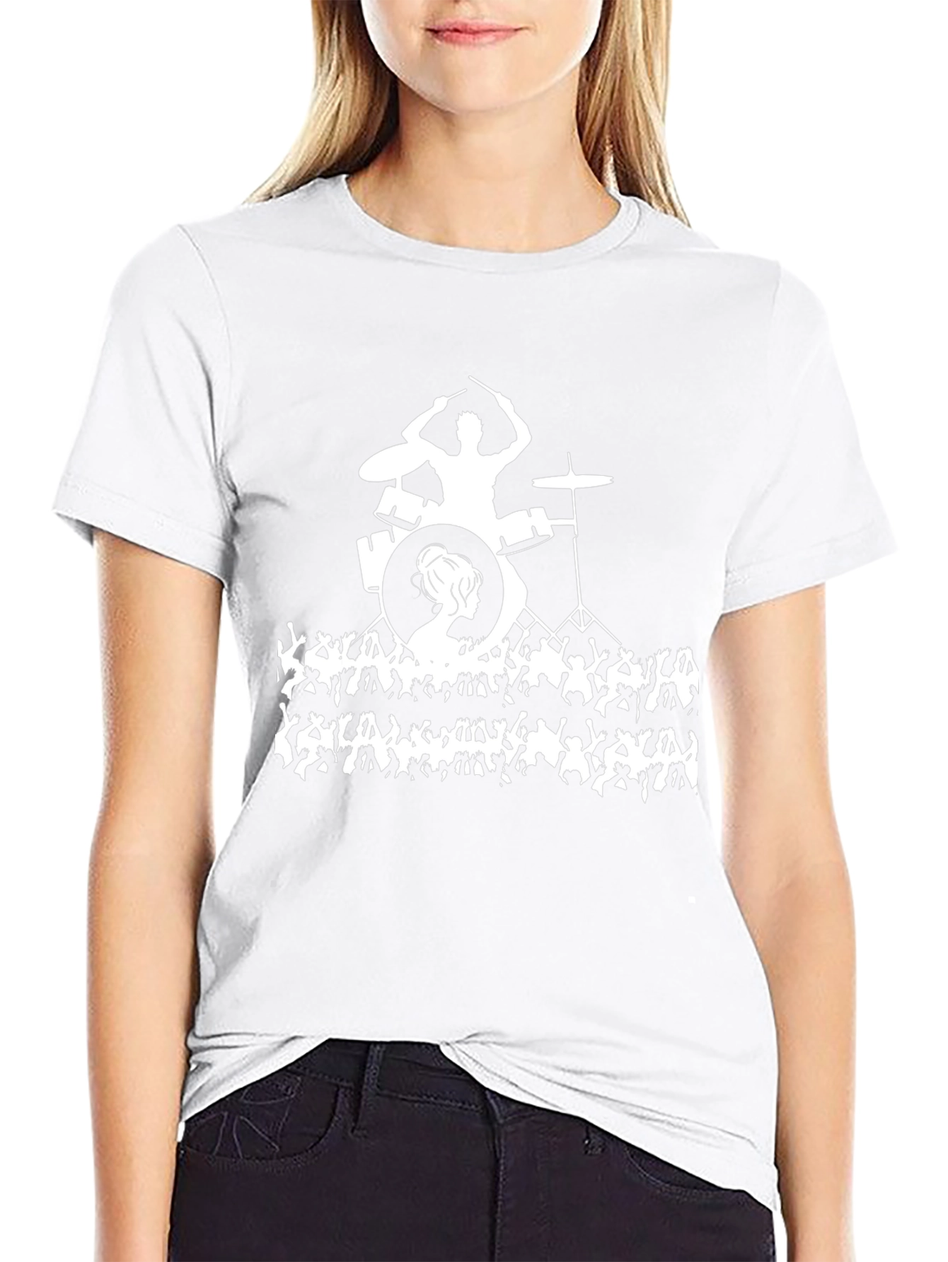 Drummer T-Shirt - Music Fan Tee