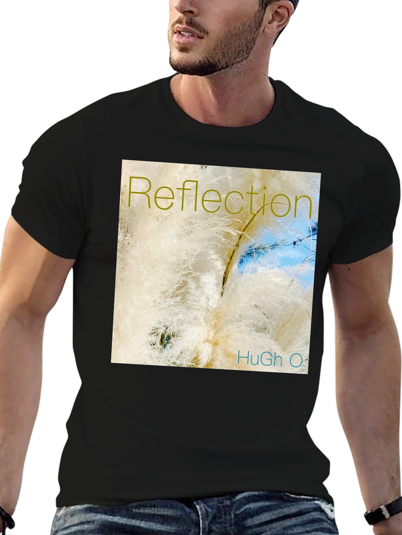 Reflection Graphic Tee - Modern Casual Comfort