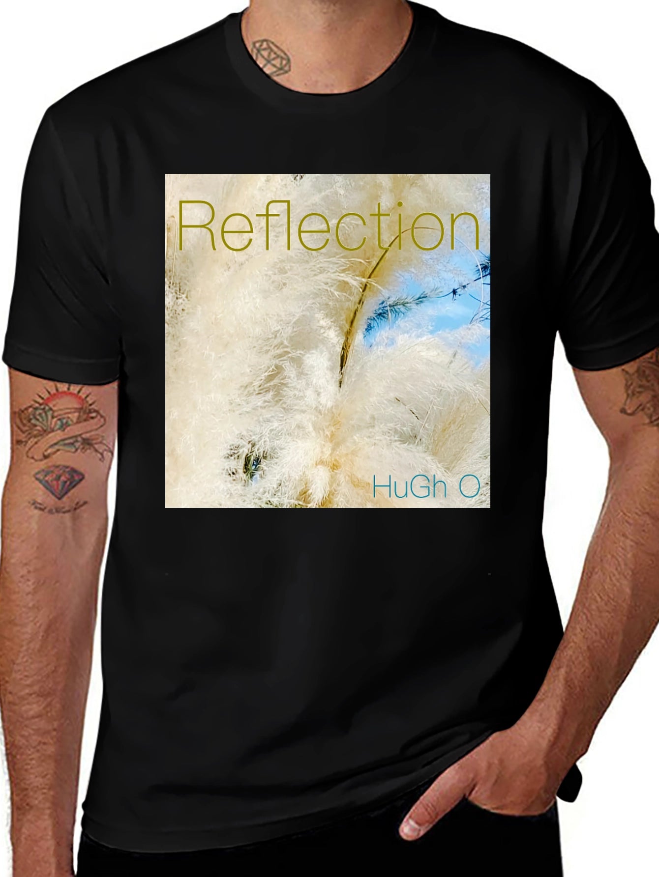 Reflection Graphic Tee - Modern Casual Comfort