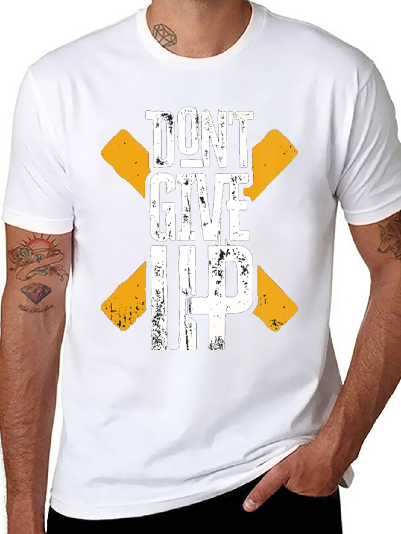 Dont Give Up T-Shirt Graphic Tee