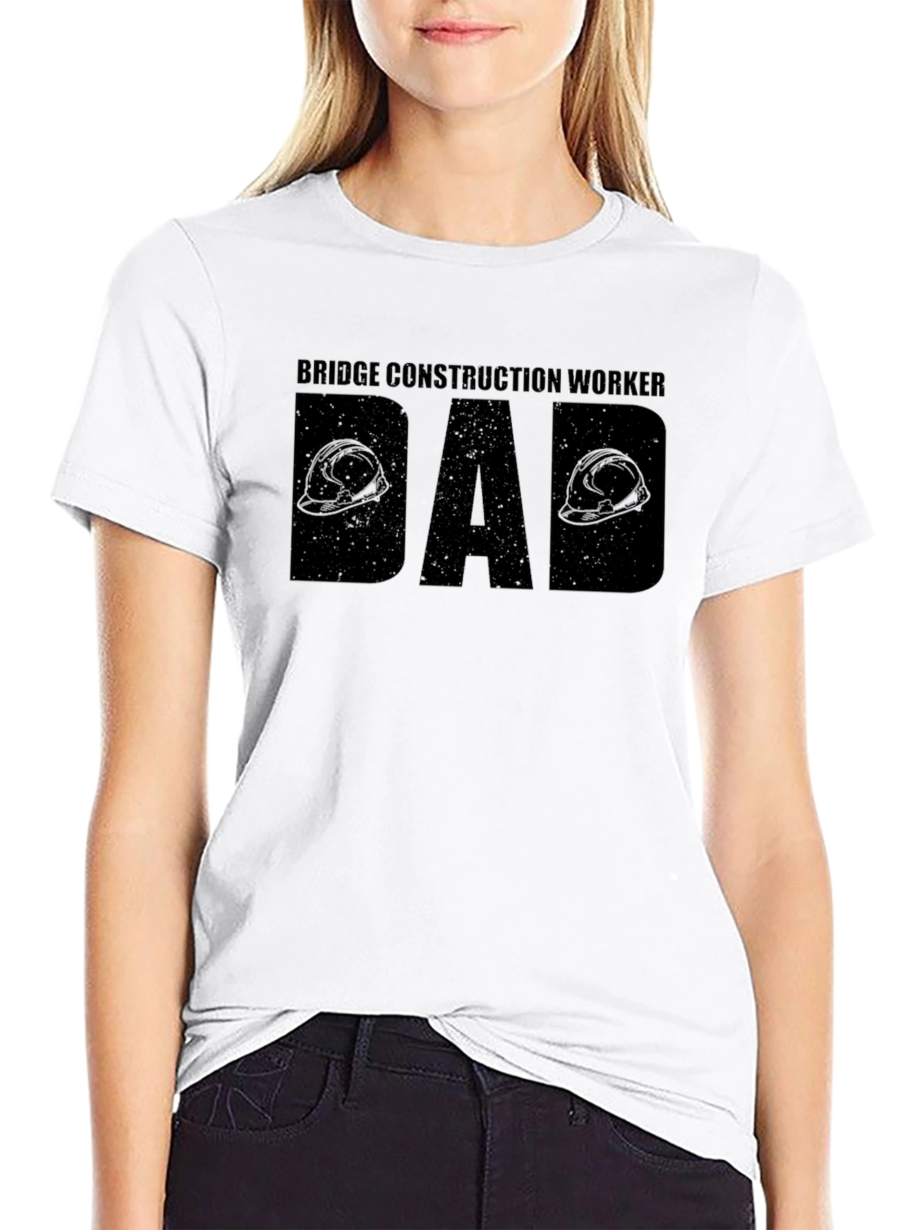 Bridge Construction Worker Dad T-Shirt