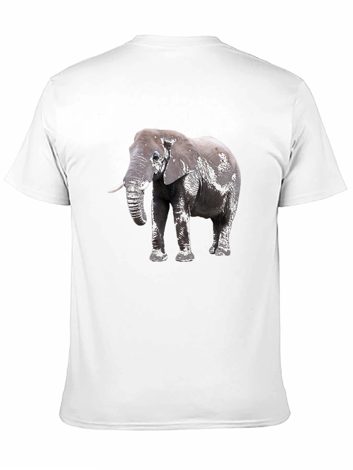 Elephant Graphic Black T-Shirt