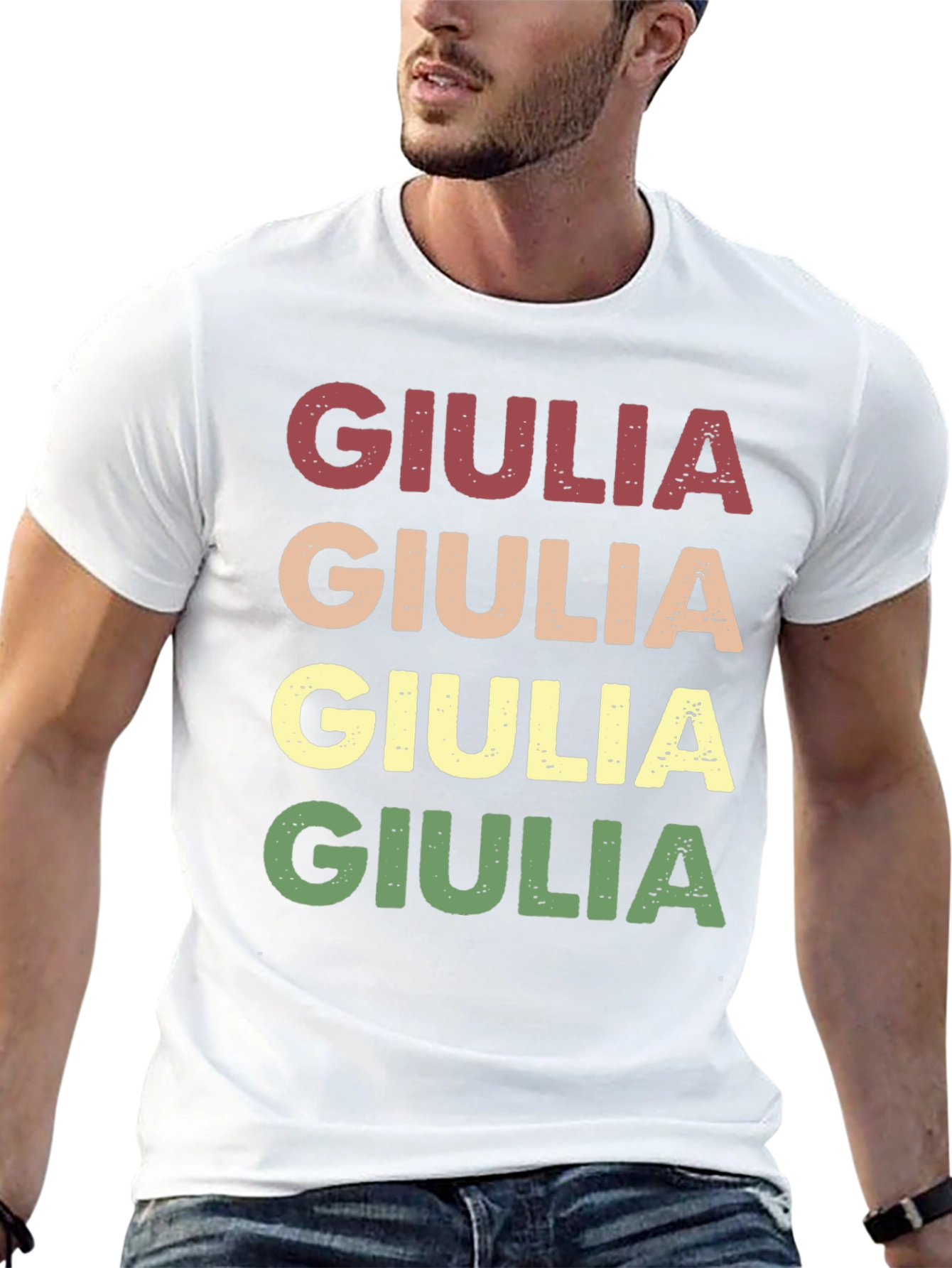 Giulia Retro Style T-Shirt