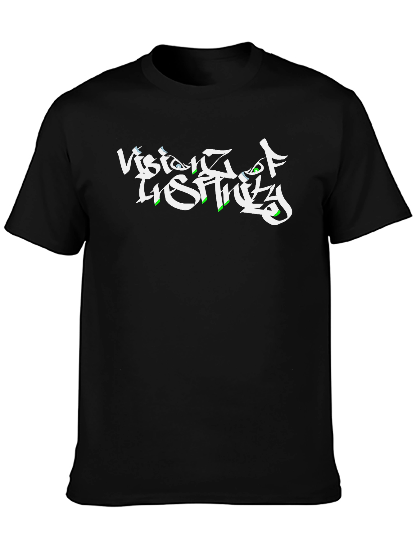 Vision of Reality Black Graphic Tee