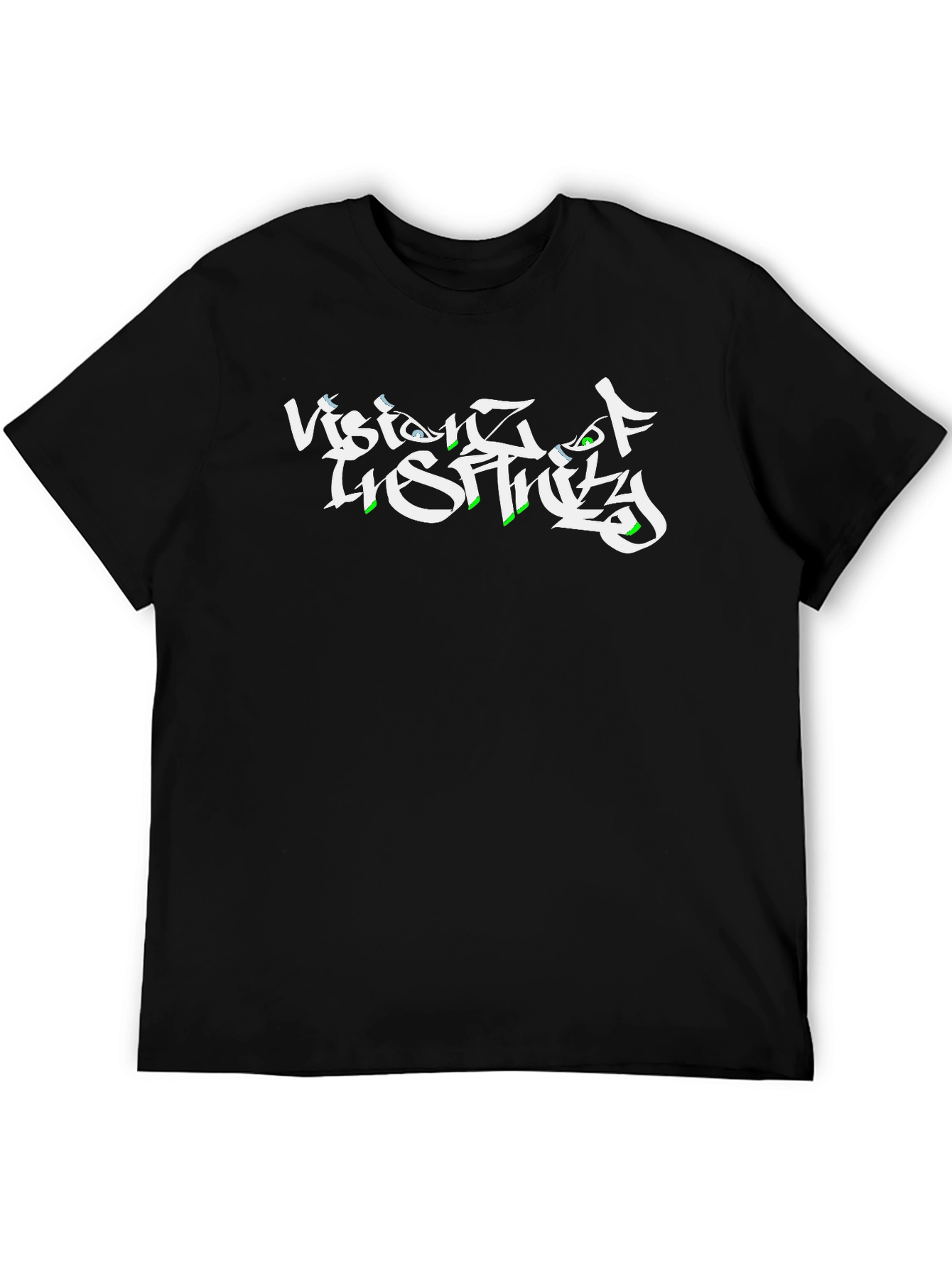 Vision of Reality Black Graphic Tee
