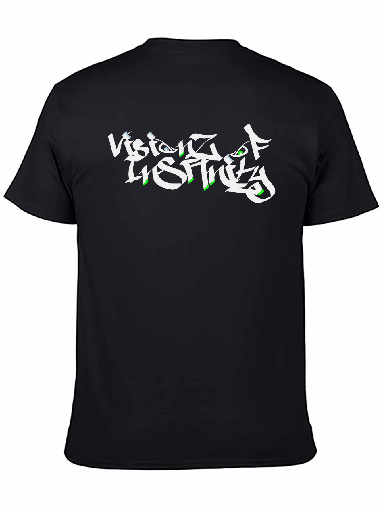 Vision of Reality Black Graphic Tee