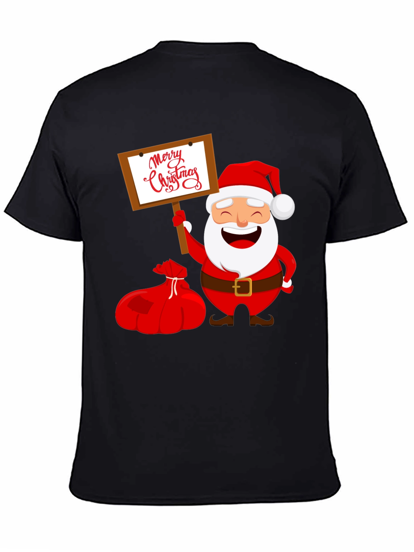 Merry Christmas Santa Graphic Tee