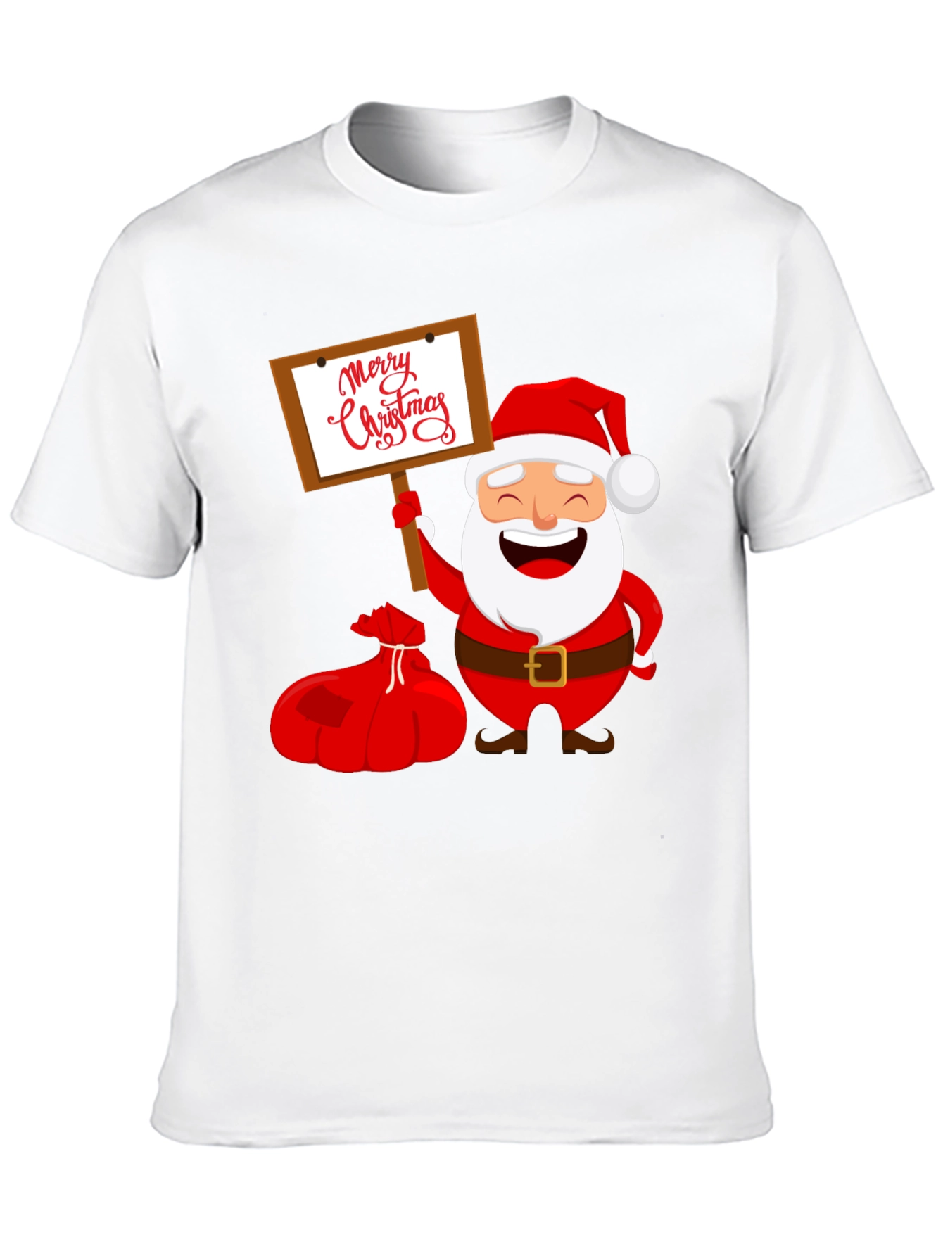 Merry Christmas Santa Graphic Tee