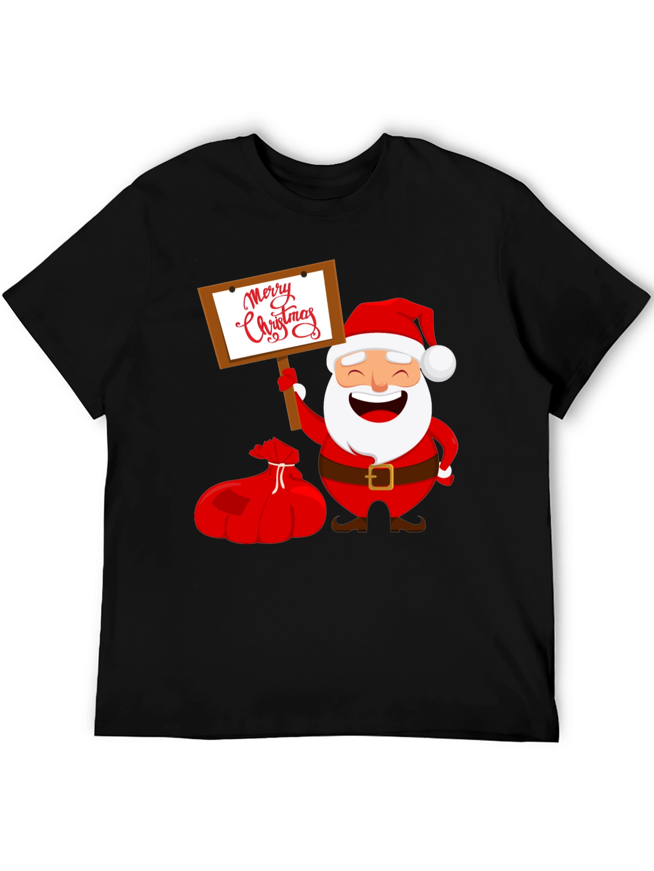 Merry Christmas Santa Graphic Tee
