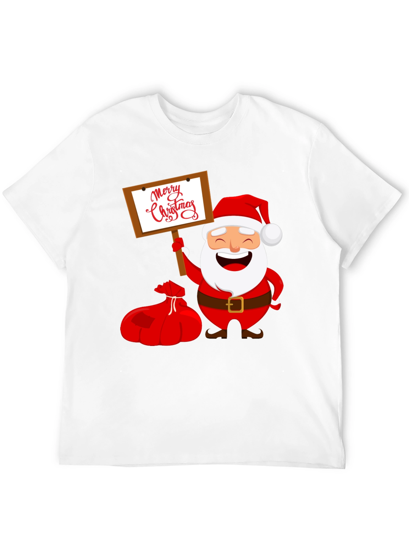 Merry Christmas Santa Graphic Tee