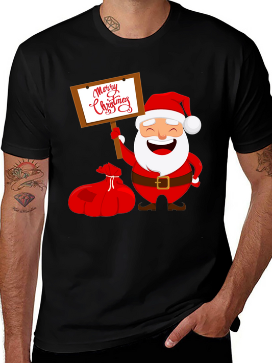 Merry Christmas Santa Graphic Tee