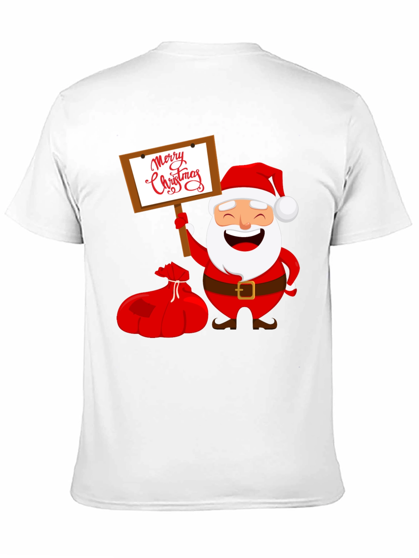 Merry Christmas Santa Graphic Tee