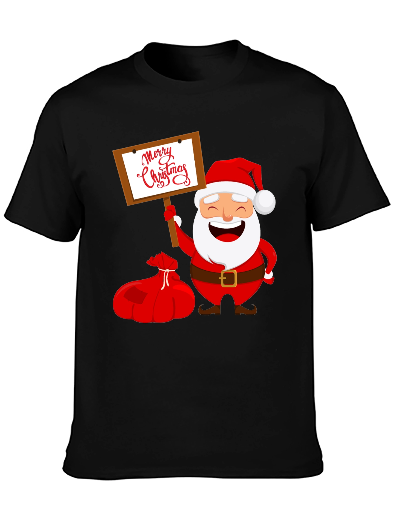 Merry Christmas Santa Graphic Tee