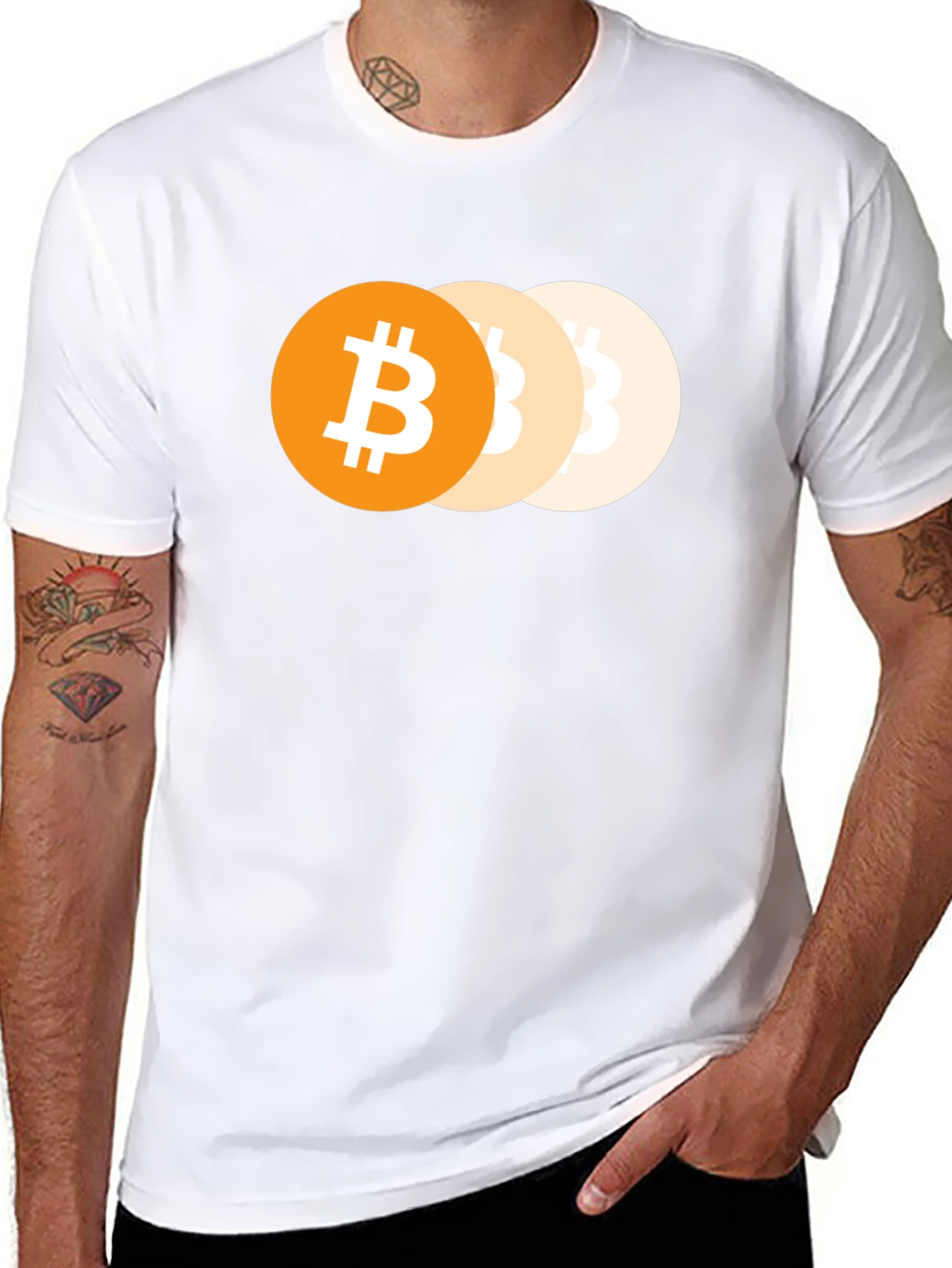 Bitcoin Graphic Tee - Crypto Currency Fashion