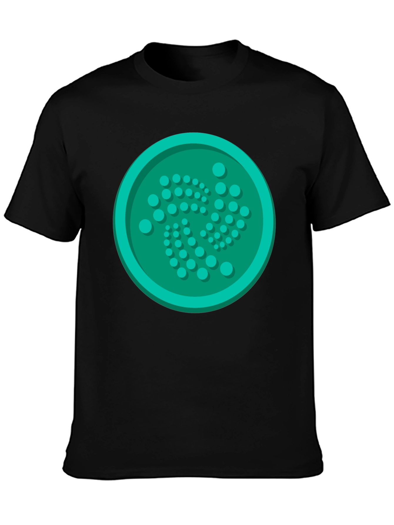 IOTA Cryptocurrency Logo T-Shirt - Black Tee