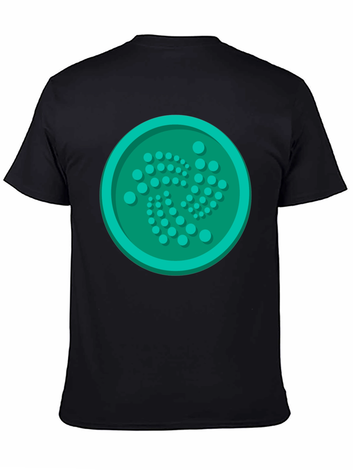 IOTA Cryptocurrency Logo T-Shirt - Black Tee