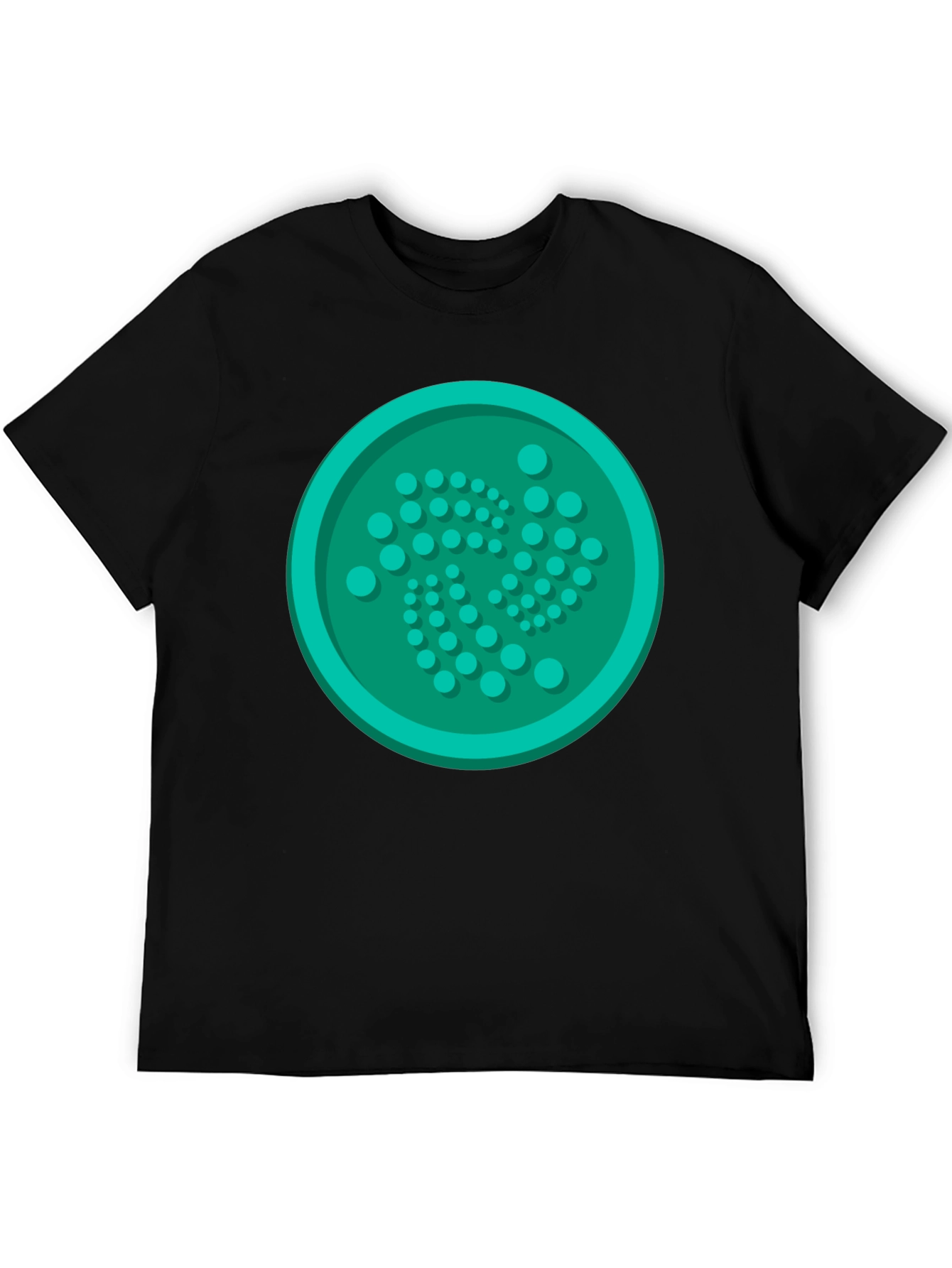 IOTA Cryptocurrency Logo T-Shirt - Black Tee