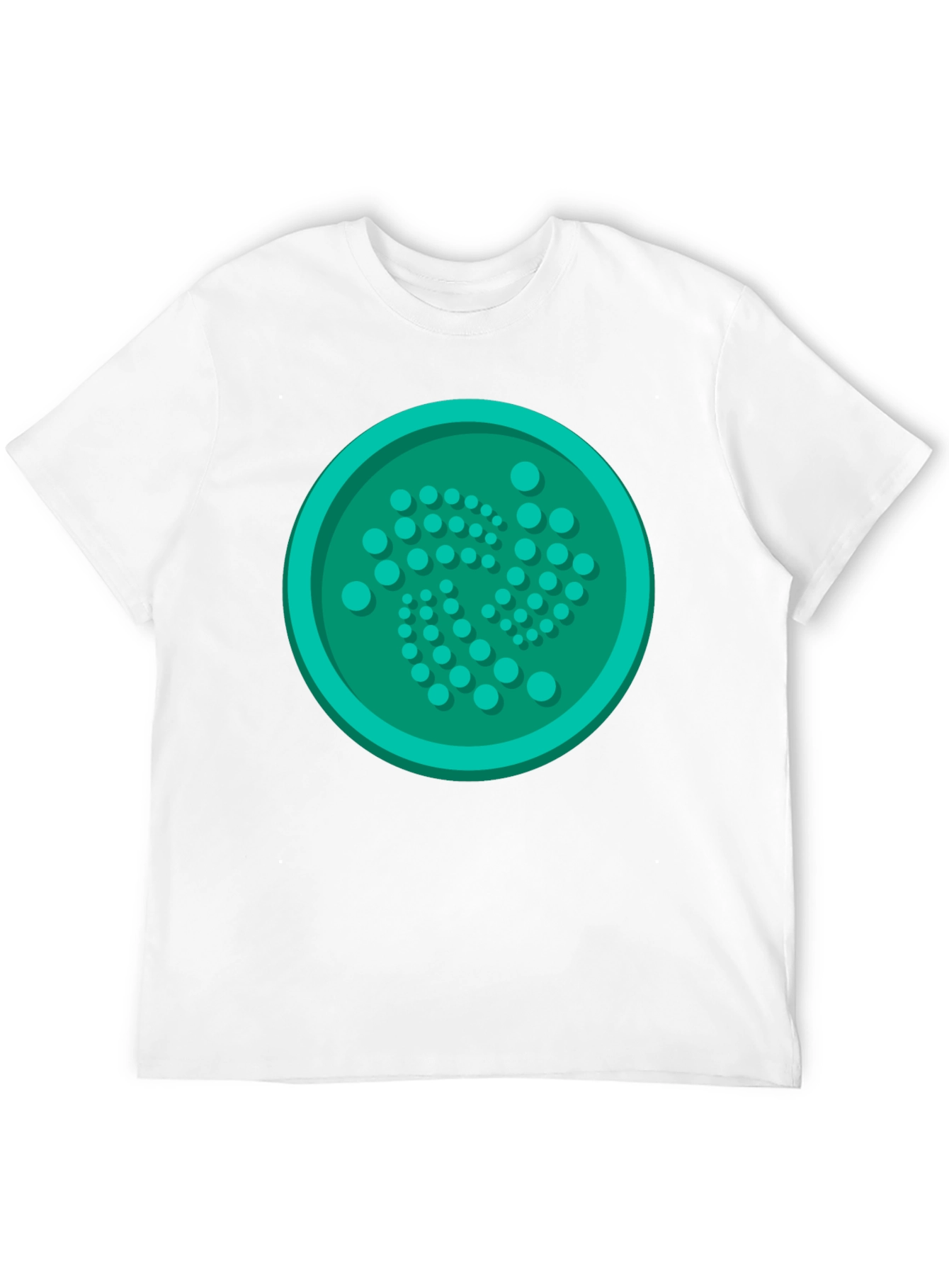 IOTA Cryptocurrency Logo T-Shirt - Black Tee