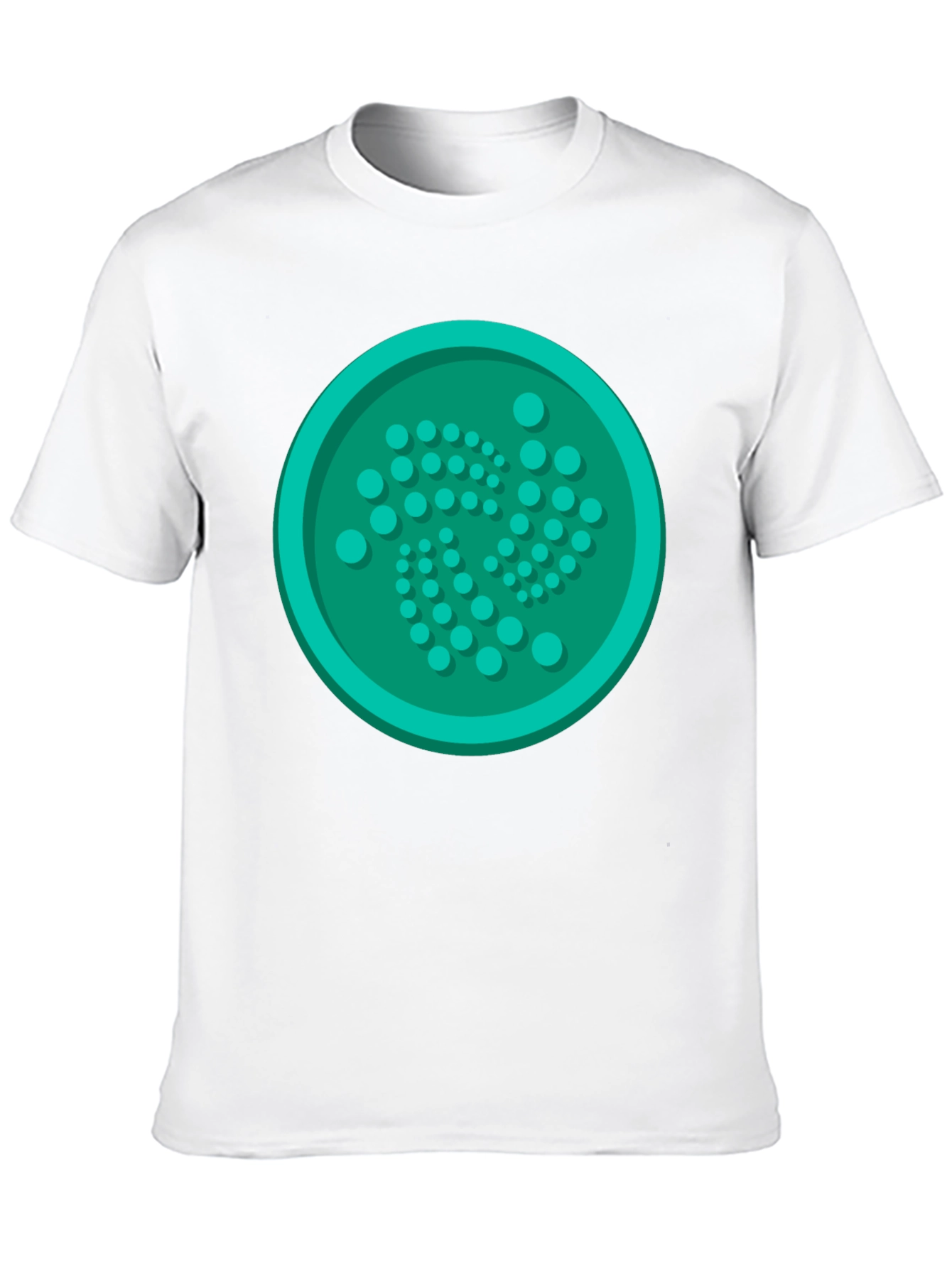 IOTA Cryptocurrency Logo T-Shirt - Black Tee