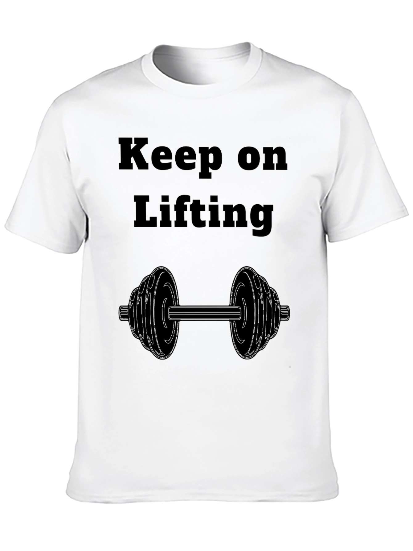 Keep on Lifting Graphic Tee - Gym Motivation Shirt