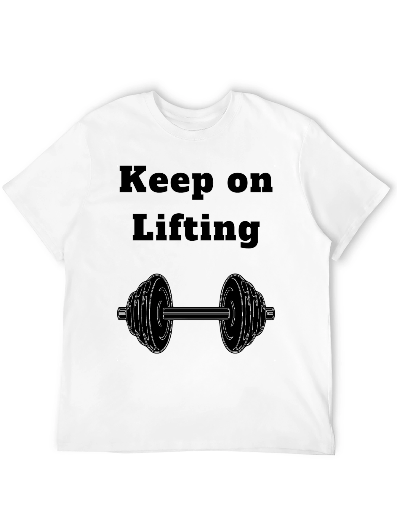 Keep on Lifting Graphic Tee - Gym Motivation Shirt