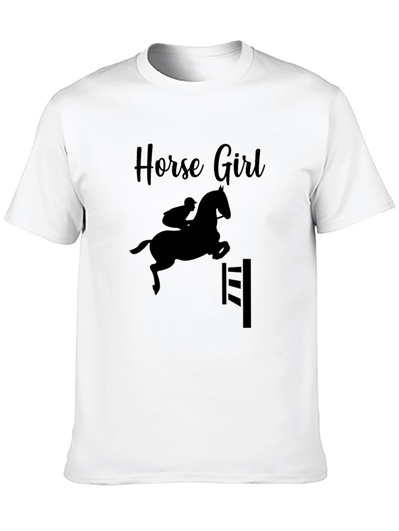 Horse Girl T-Shirt - Equestrian Rider Tee