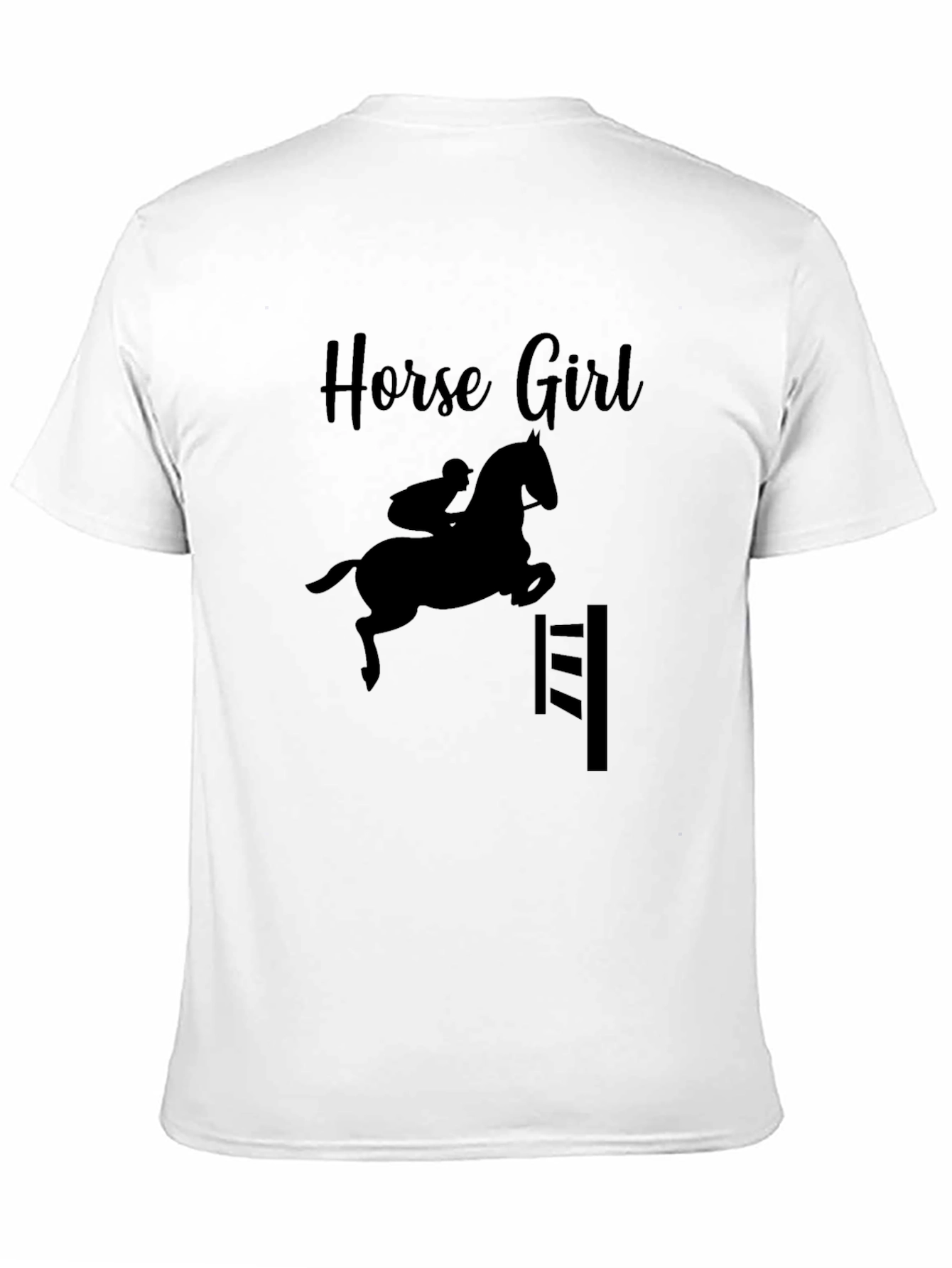 Horse Girl T-Shirt - Equestrian Rider Tee