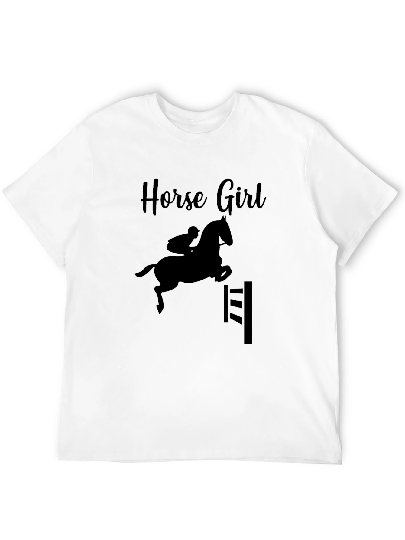 Horse Girl T-Shirt - Equestrian Rider Tee