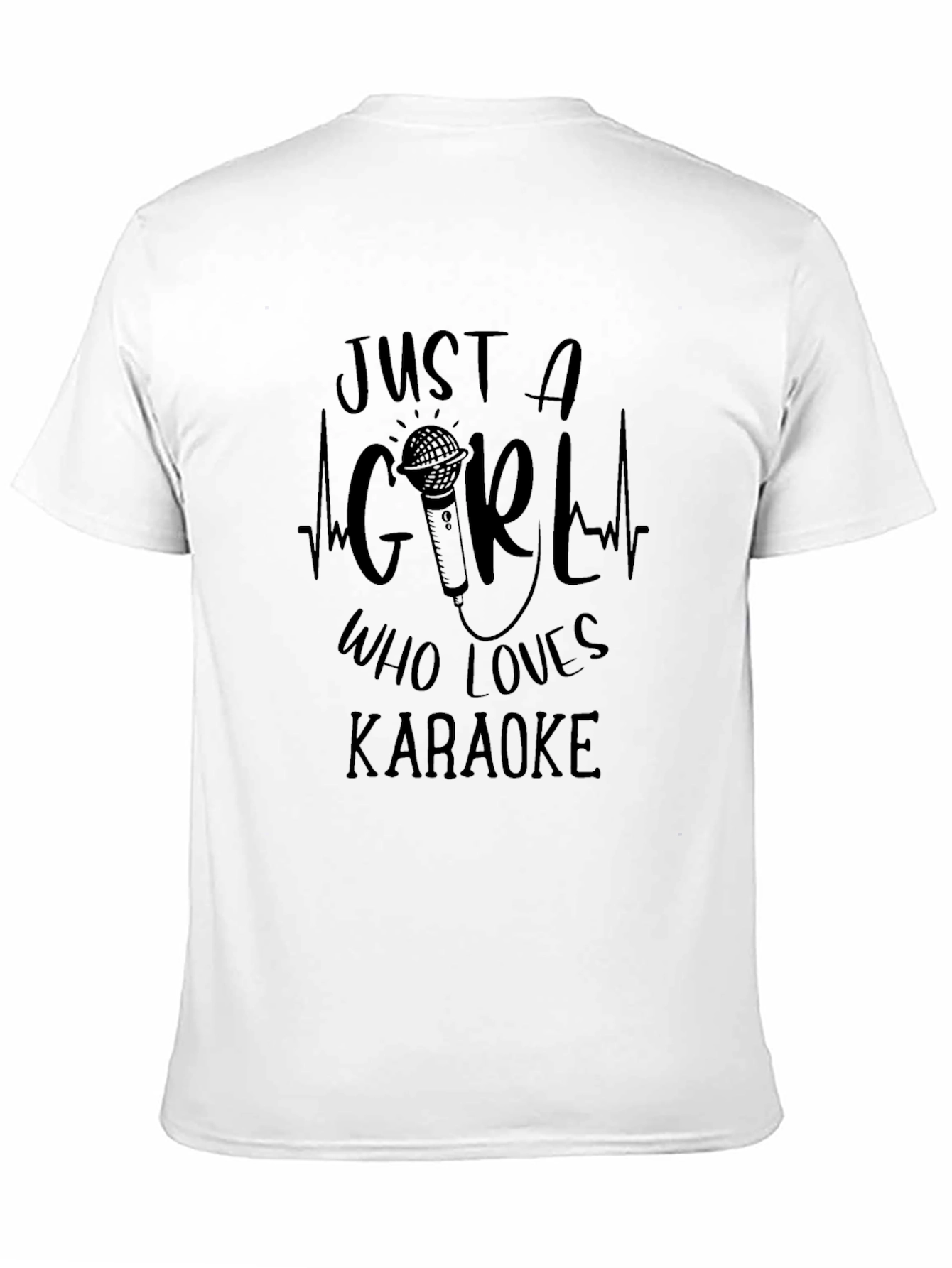 Karaoke Lover Black T-Shirt