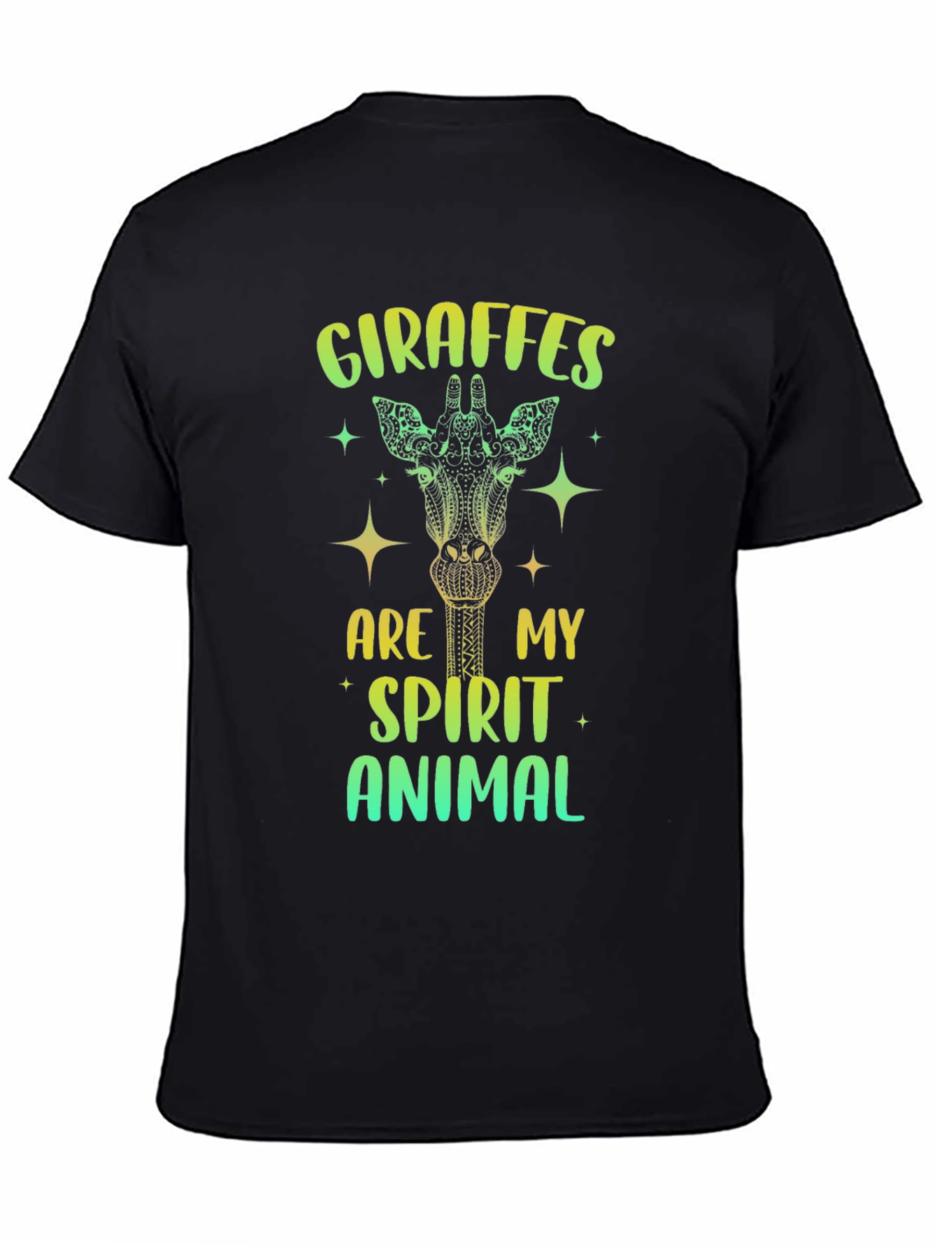 Giraffe Spirit Animal Graphic Tee