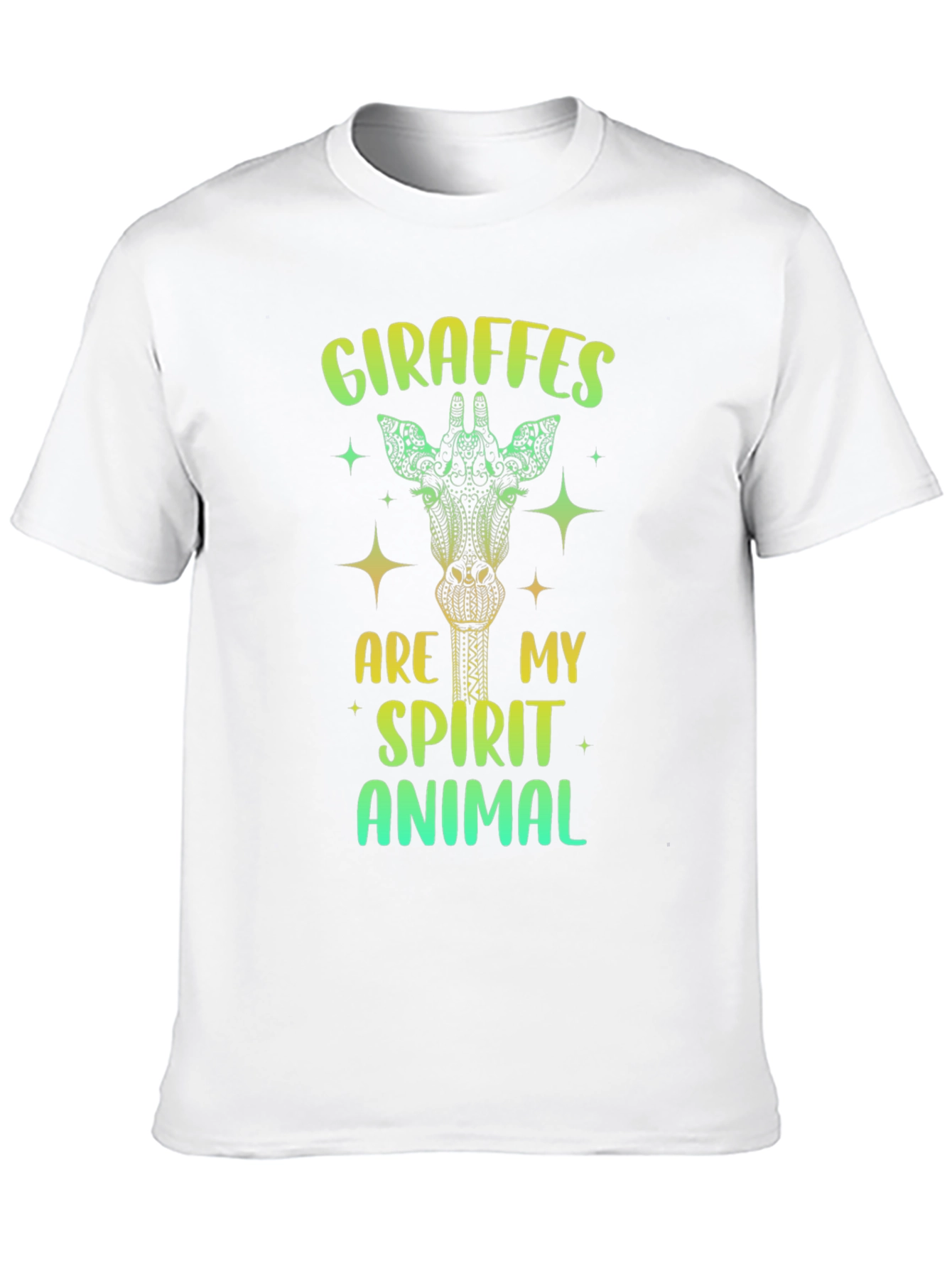 Giraffe Spirit Animal Graphic Tee