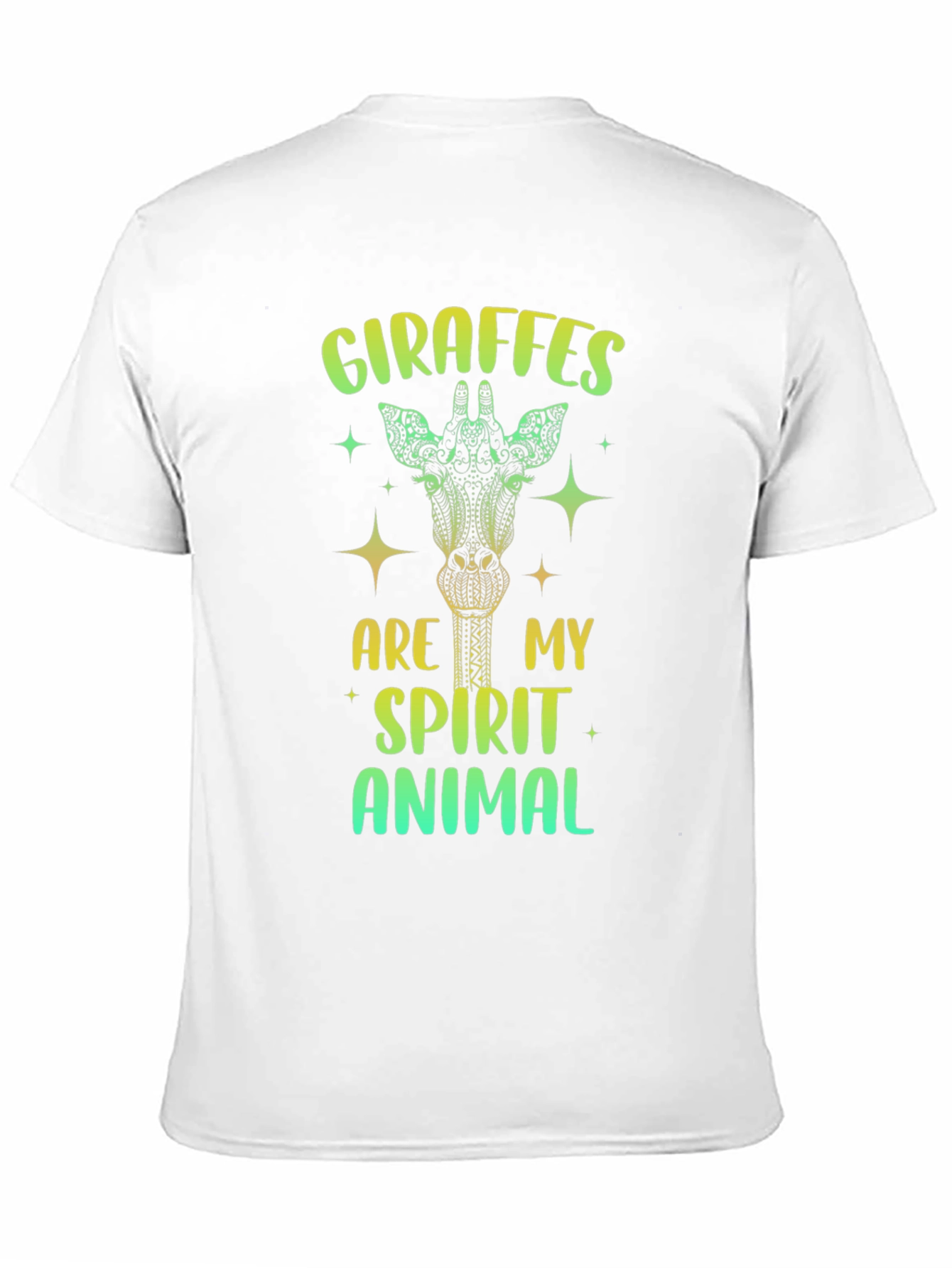 Giraffe Spirit Animal Graphic Tee