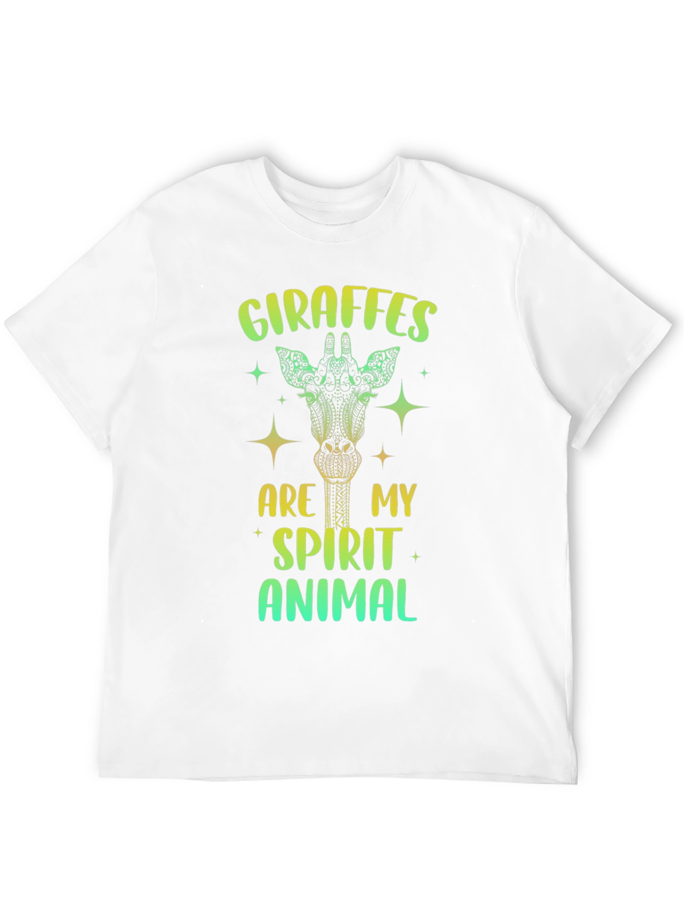 Giraffe Spirit Animal Graphic Tee