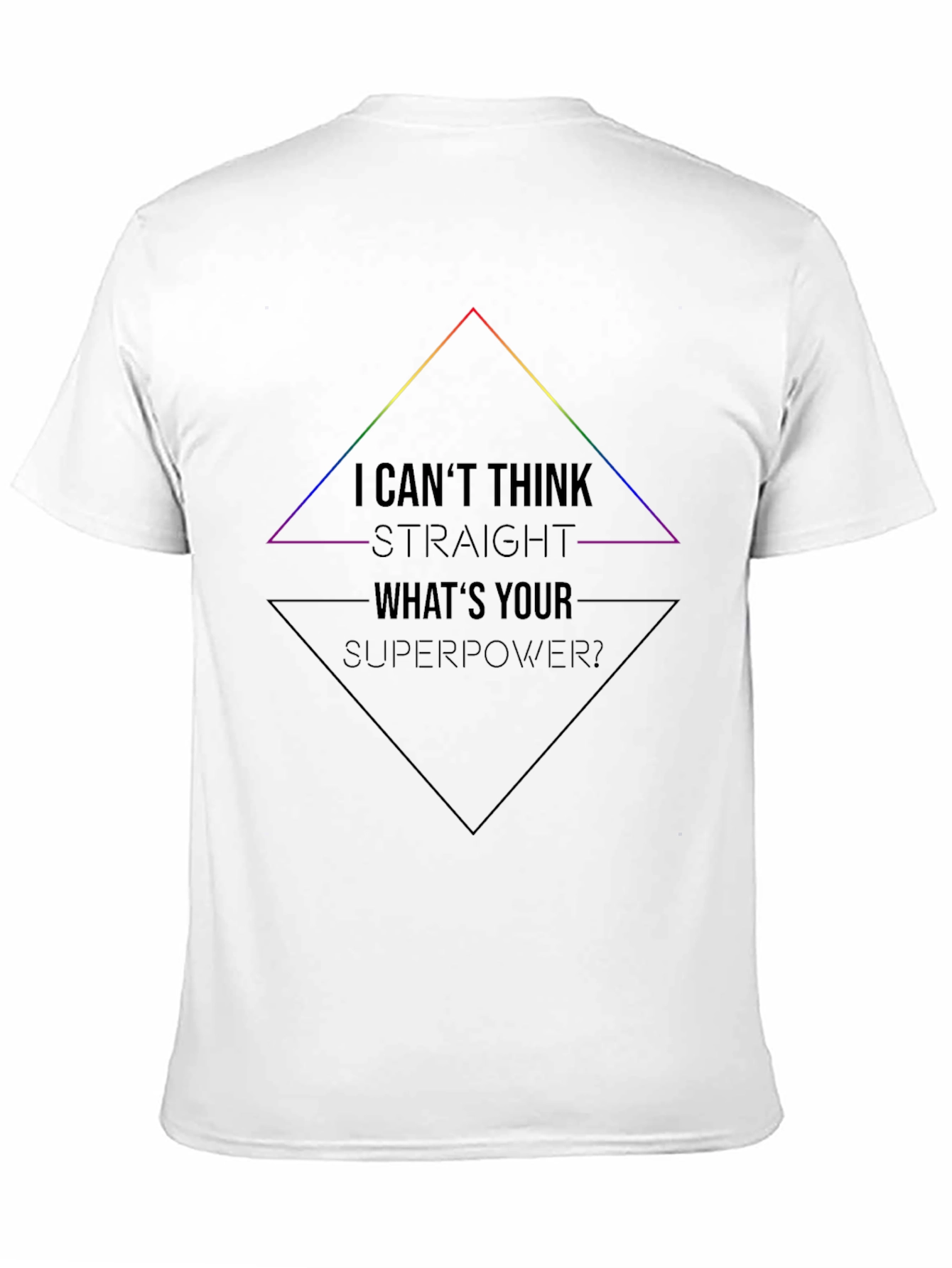 I Cant Think Straight T-Shirt - LGBTQ Pride Tee