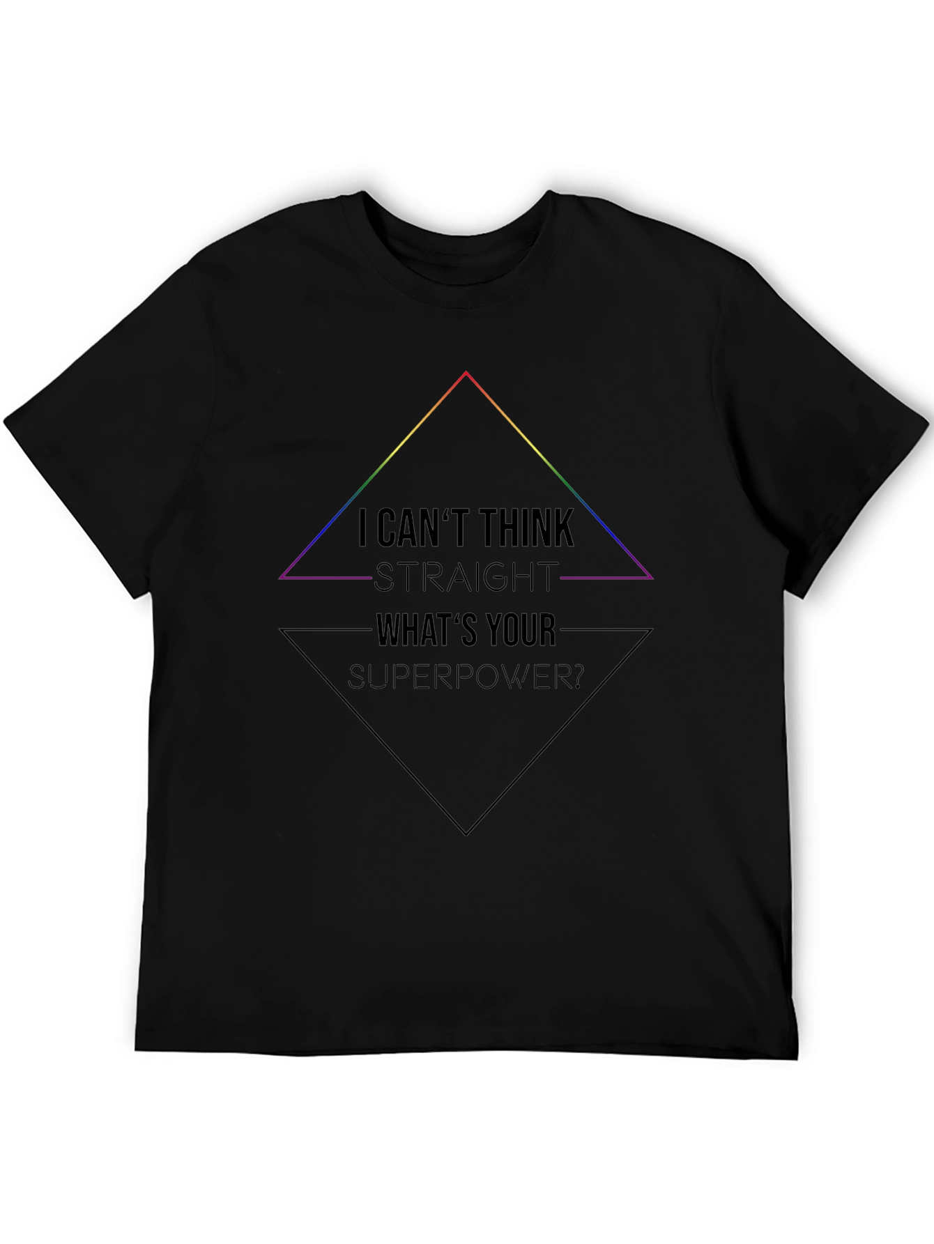 I Cant Think Straight T-Shirt - LGBTQ Pride Tee
