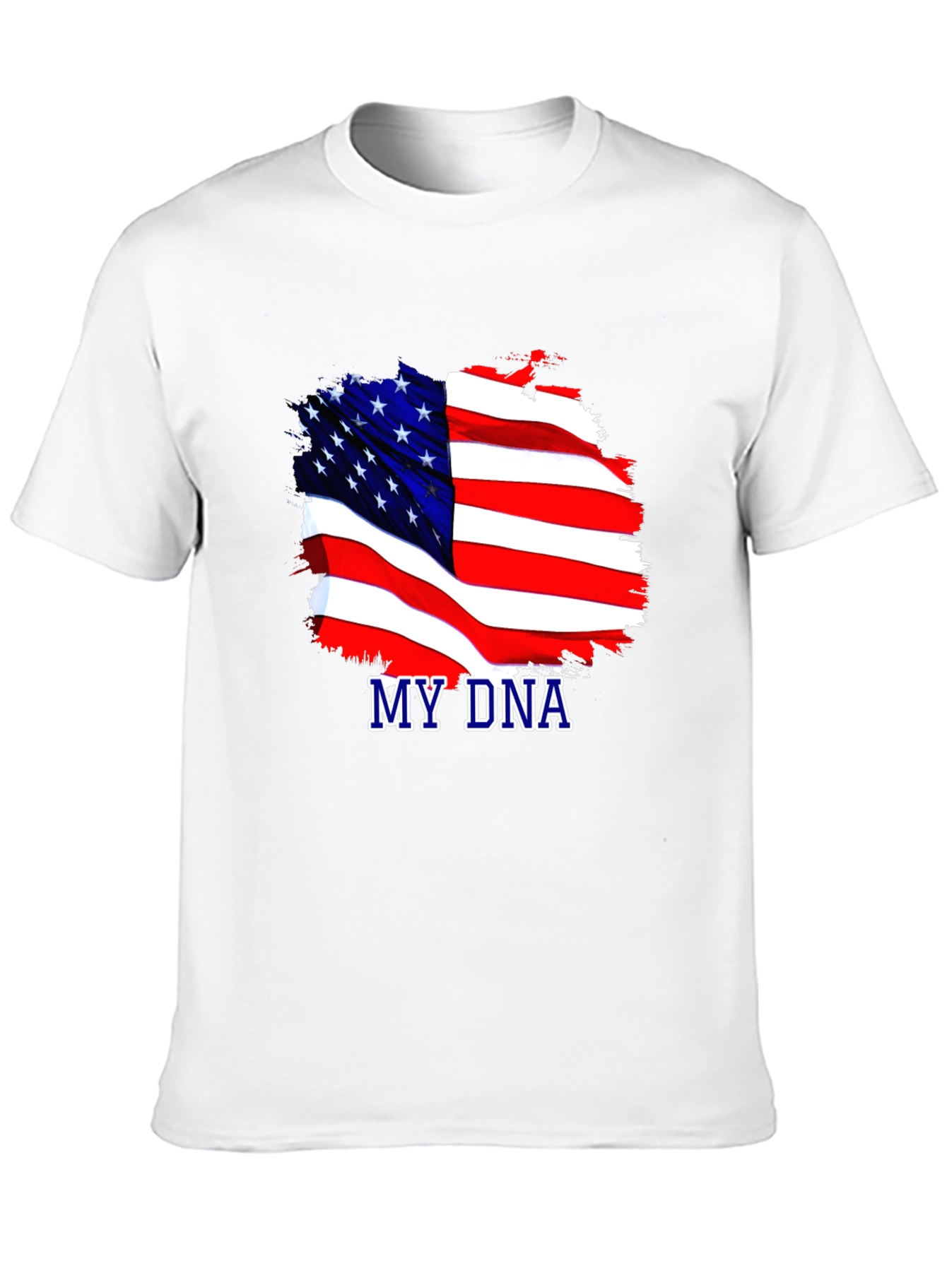 My DNA USA Flag Patriotic T-Shirt