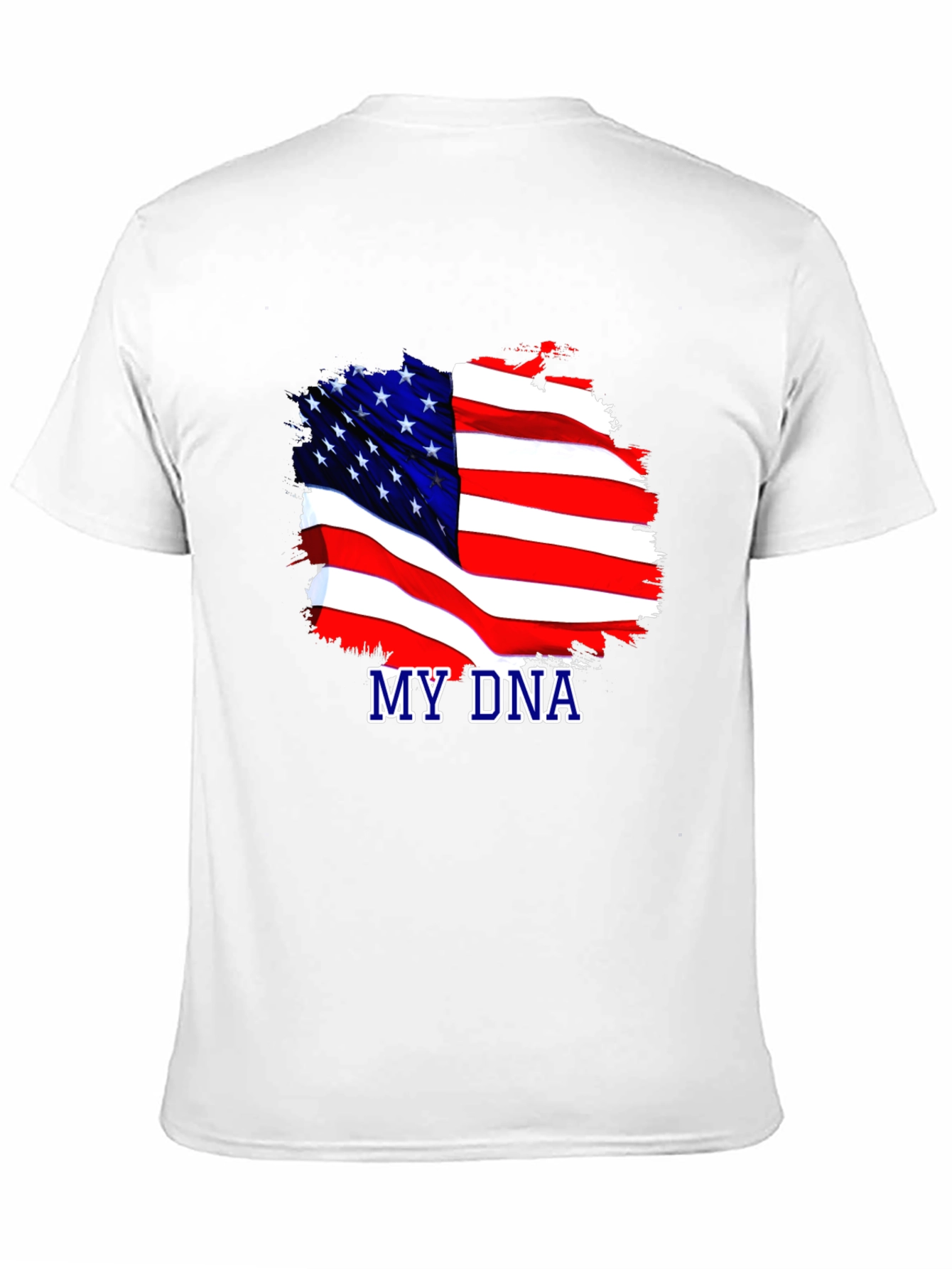 My DNA USA Flag Patriotic T-Shirt