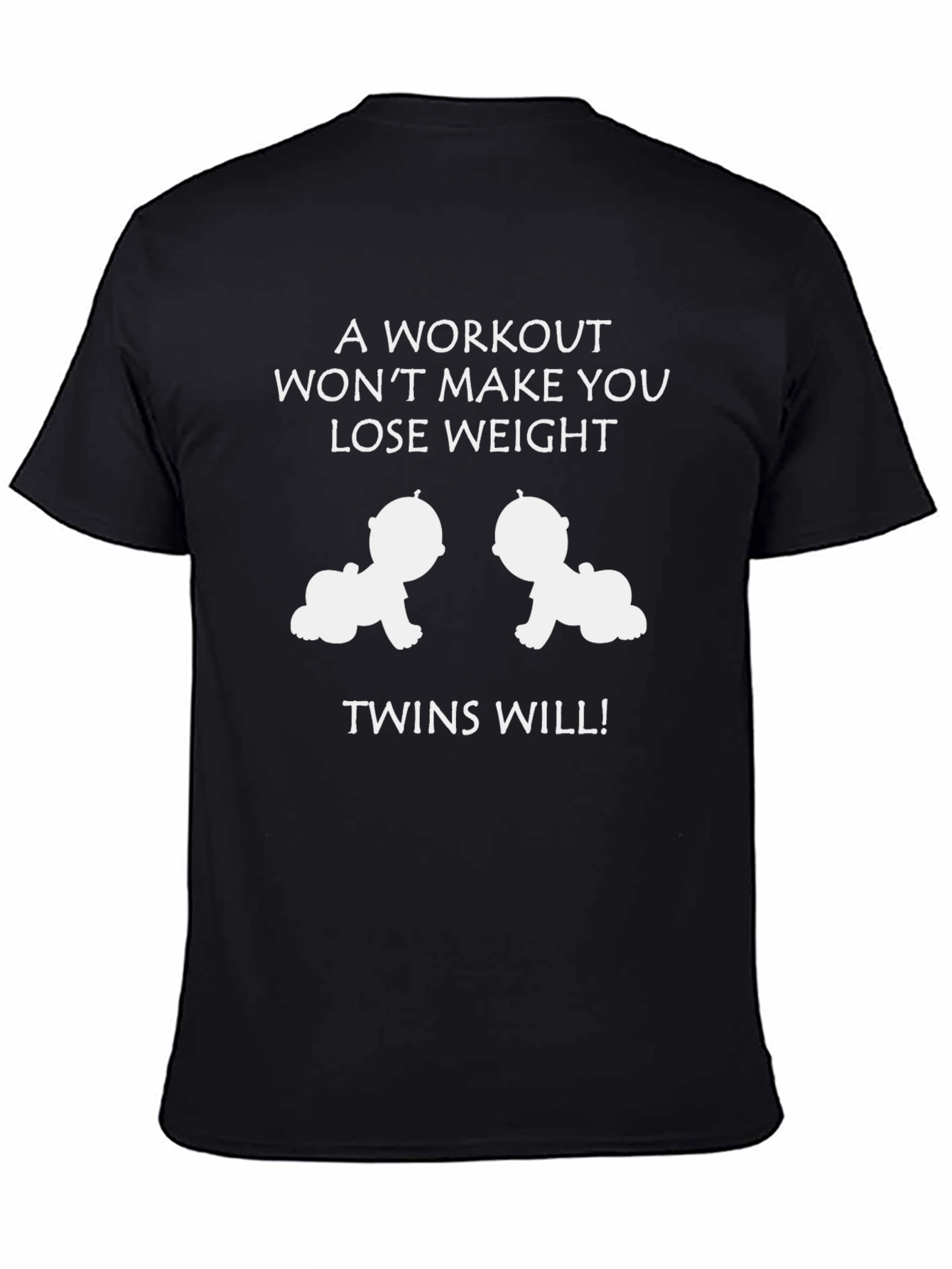 Funny Twins Pregnancy T-Shirt for Dad