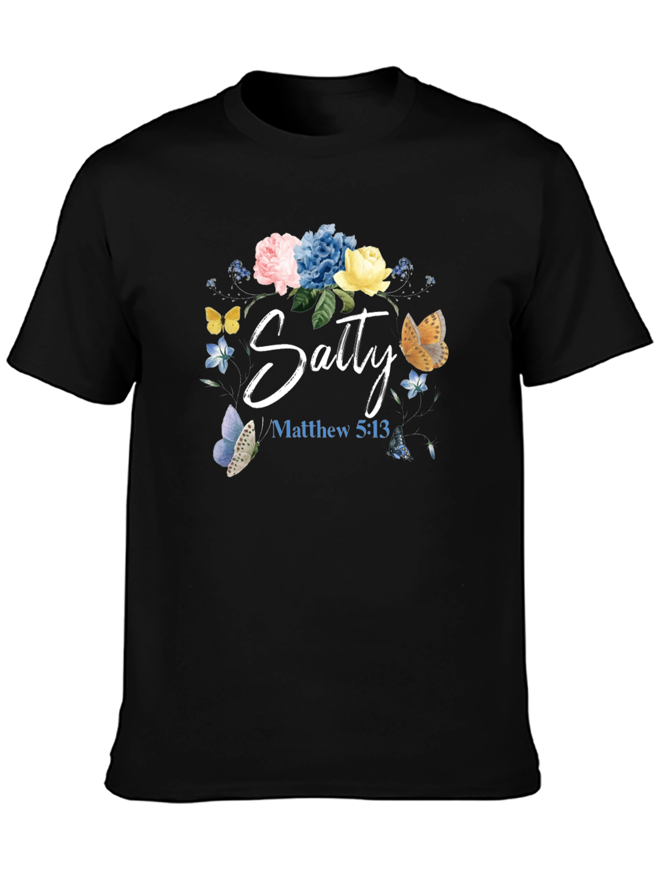 Salty Matthew 5:13 Graphic Tee - Christian T-Shirt