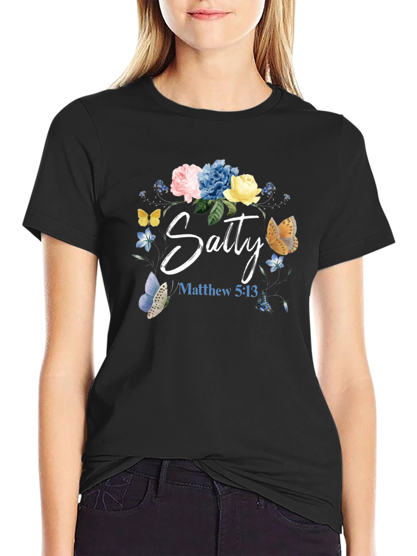 Salty Matthew 5:13 Graphic Tee - Christian T-Shirt