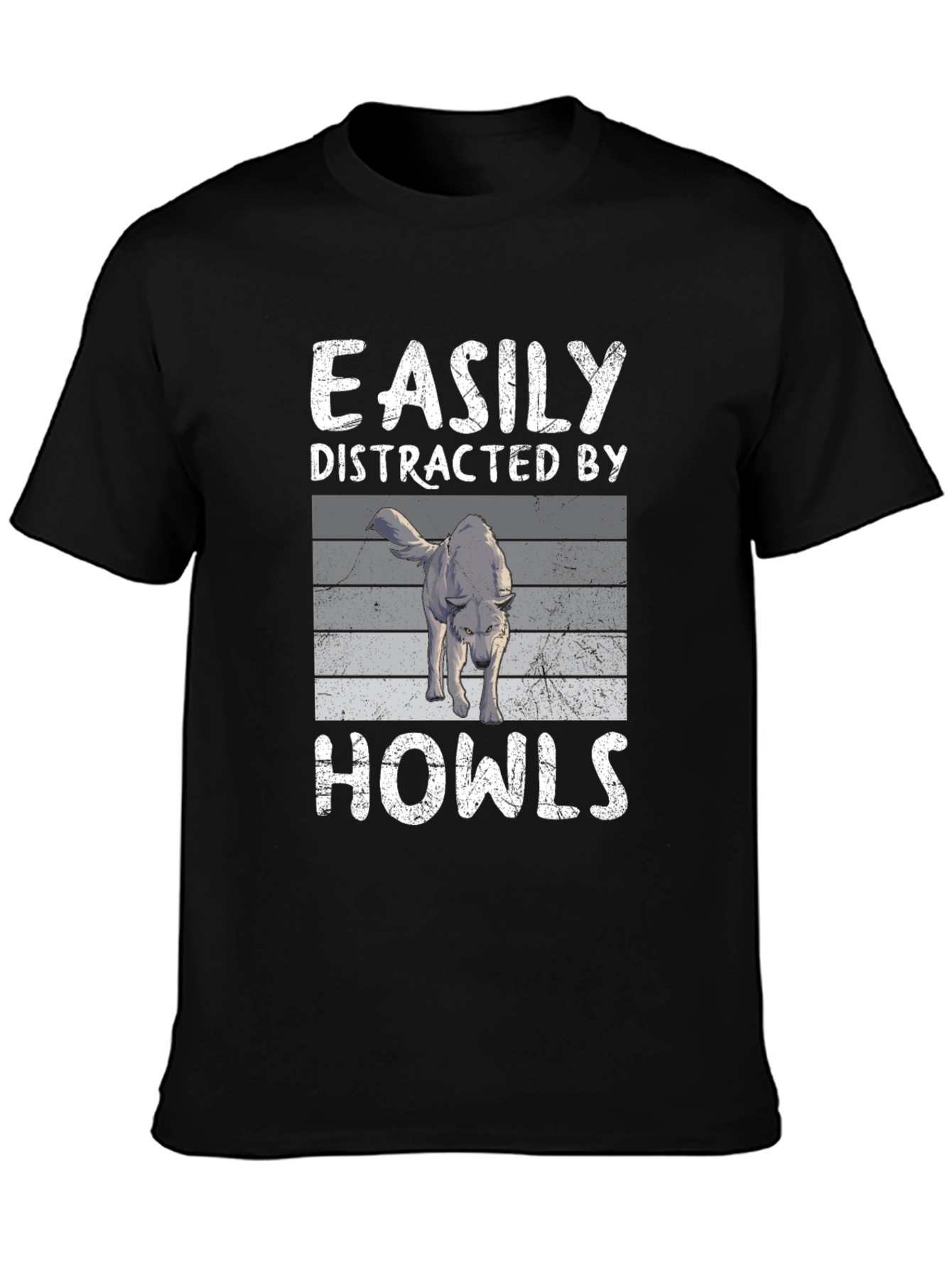 Easily Distracted By Howls Graphic Tee
