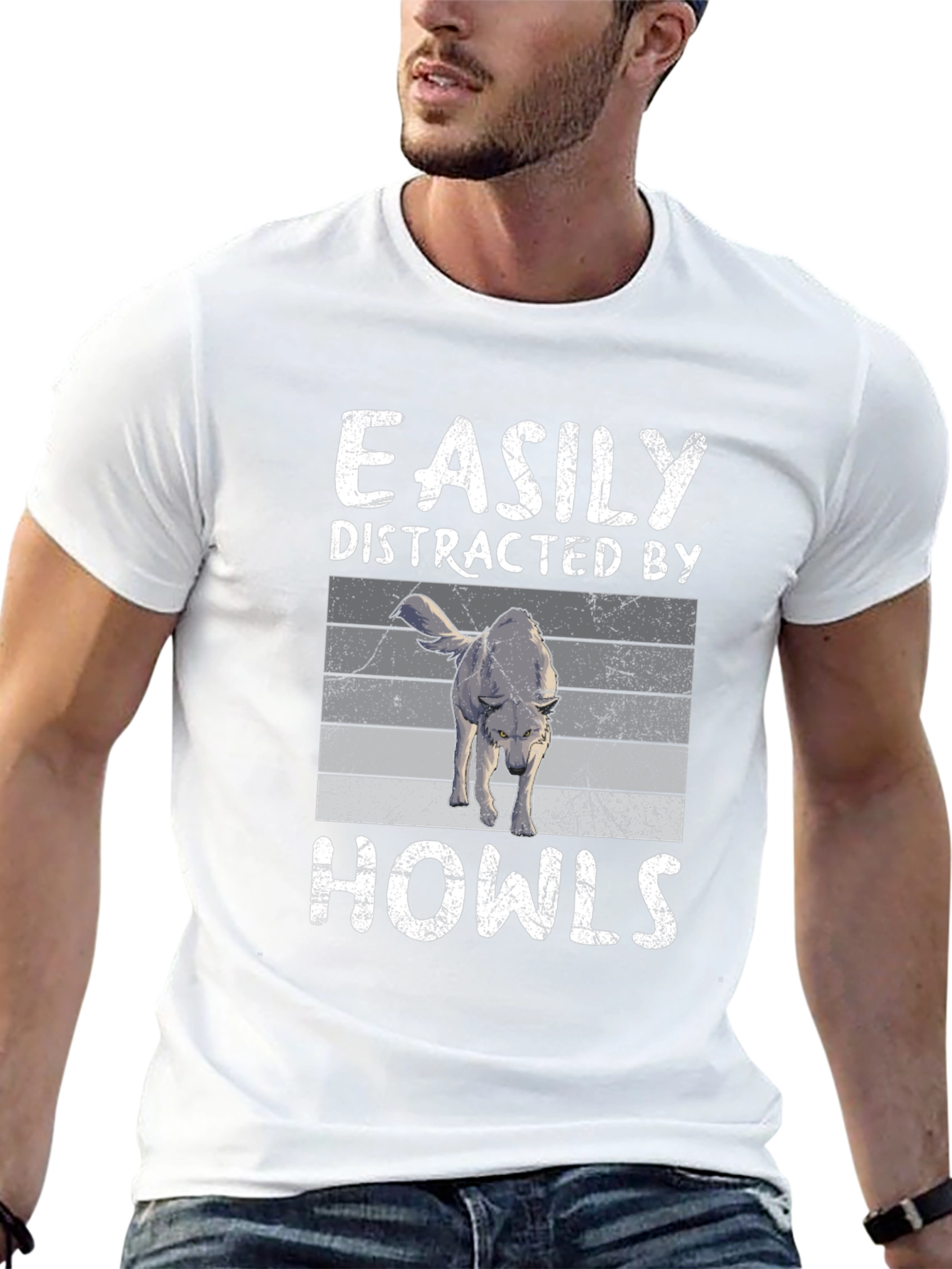 Easily Distracted By Howls Graphic Tee